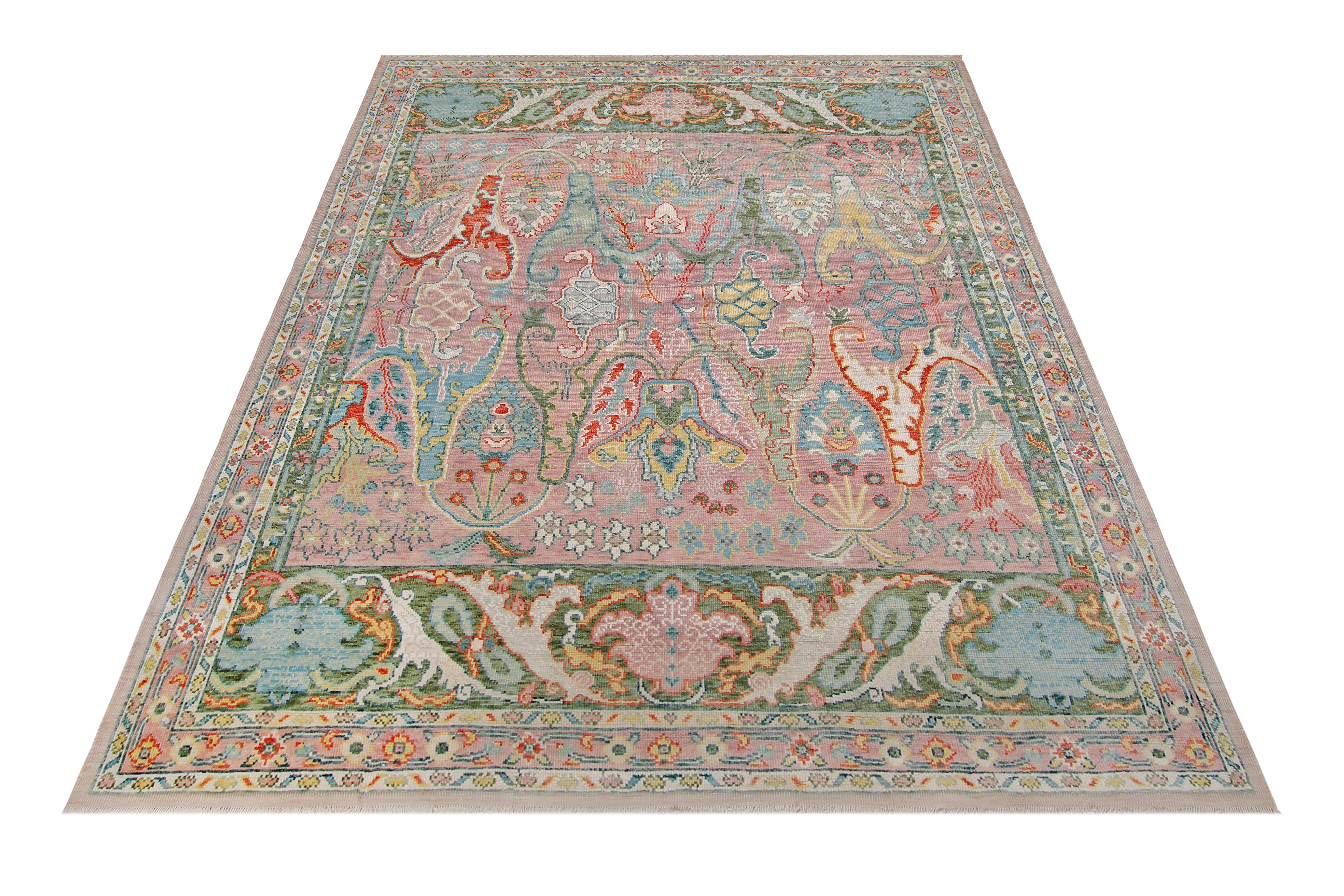 Transitional Oushak Rug