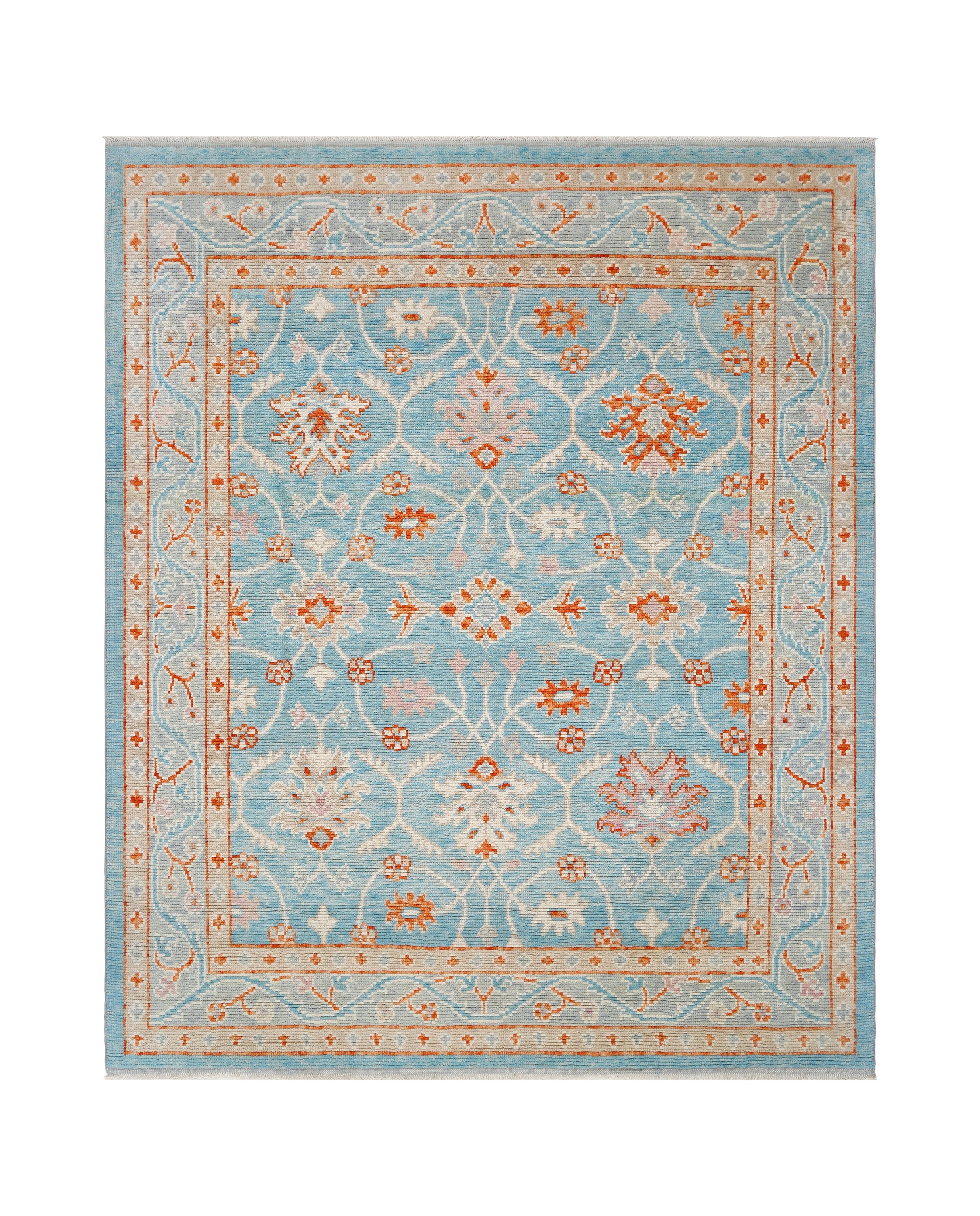 Transitional Oushak Rug