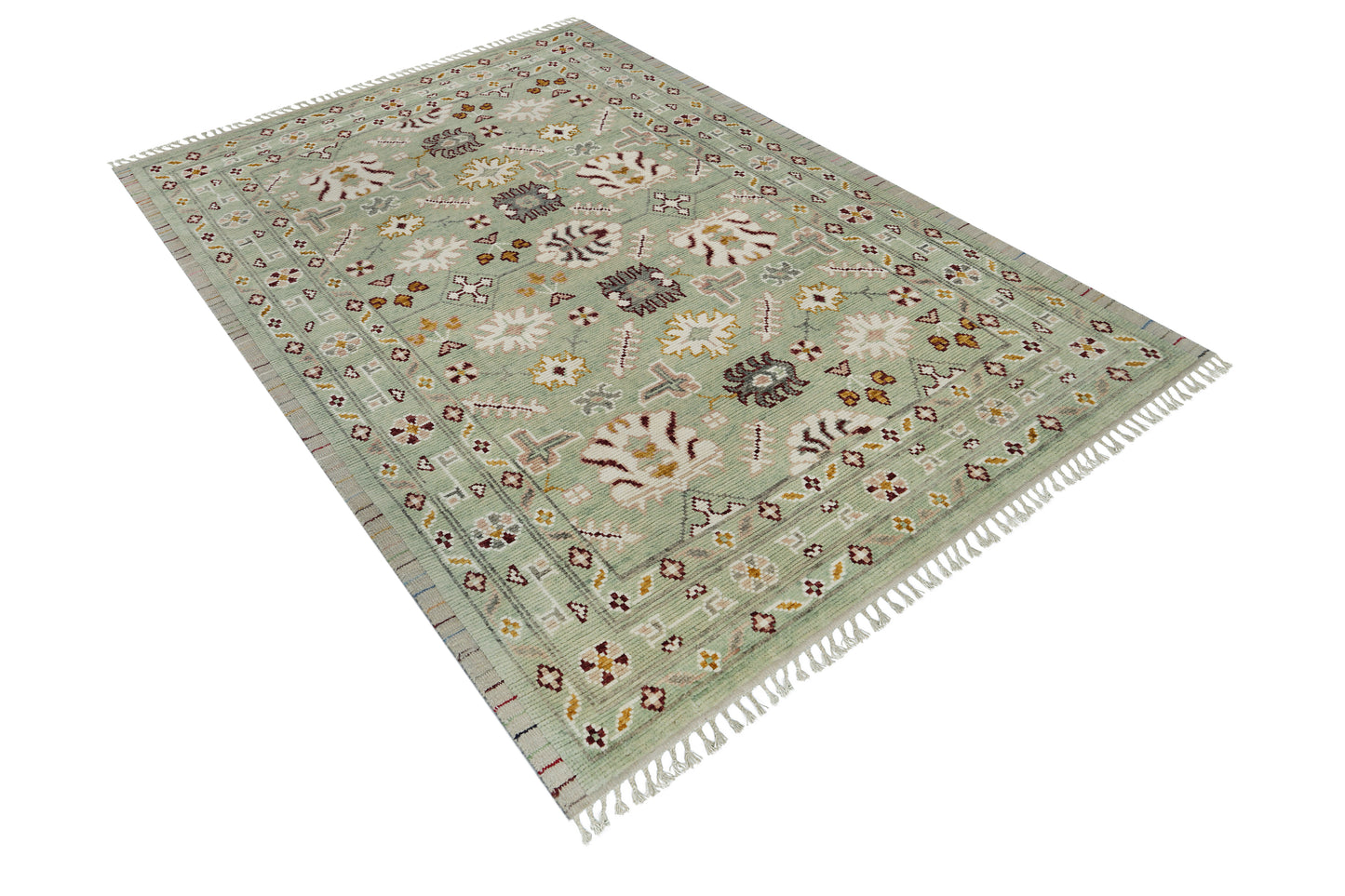 Transitional Oushak Rug