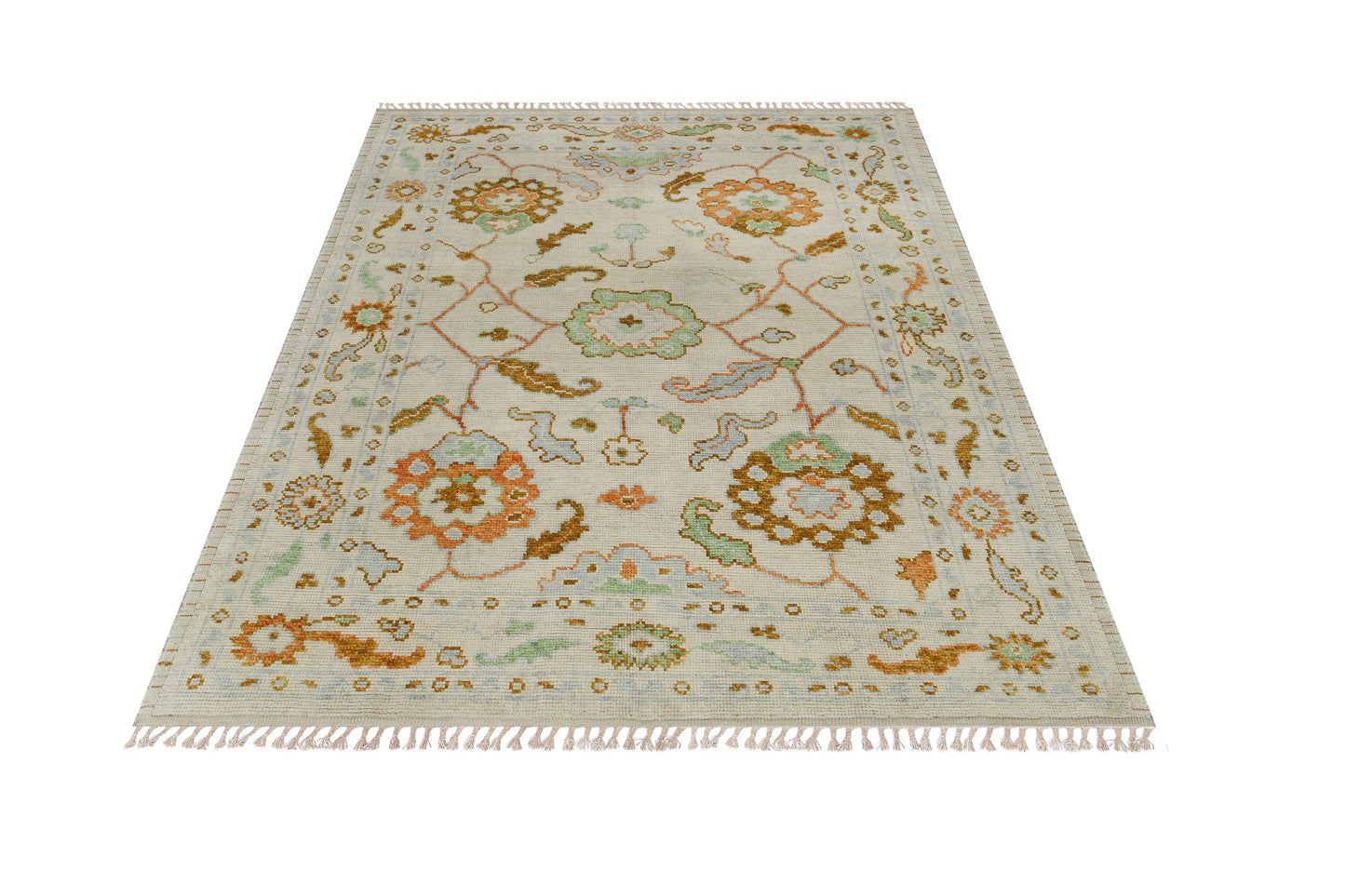 Transitional Oushak Rug