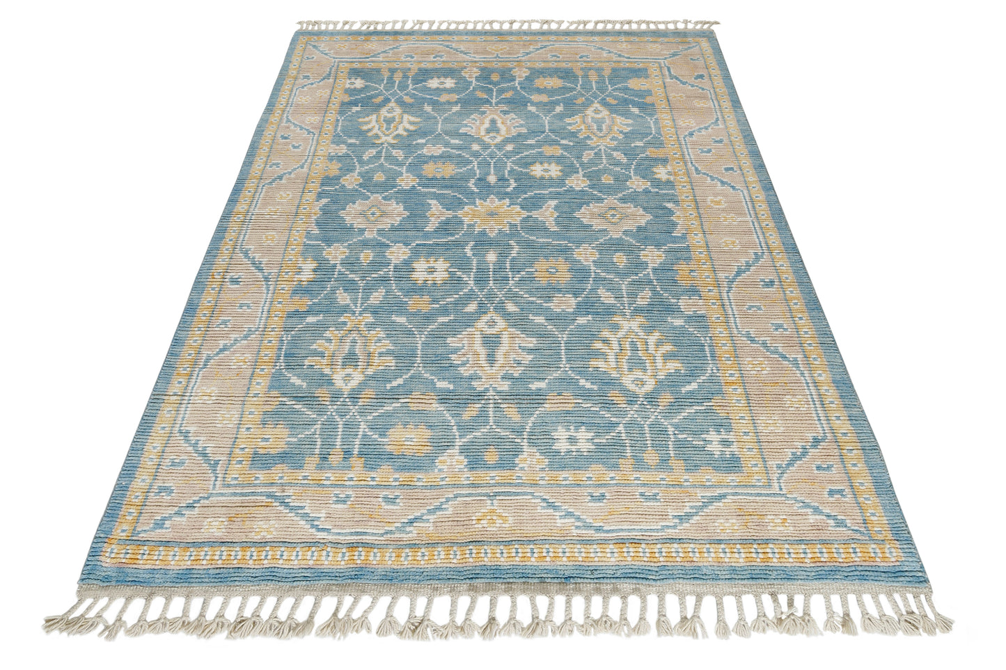 Transitional Oushak Rug