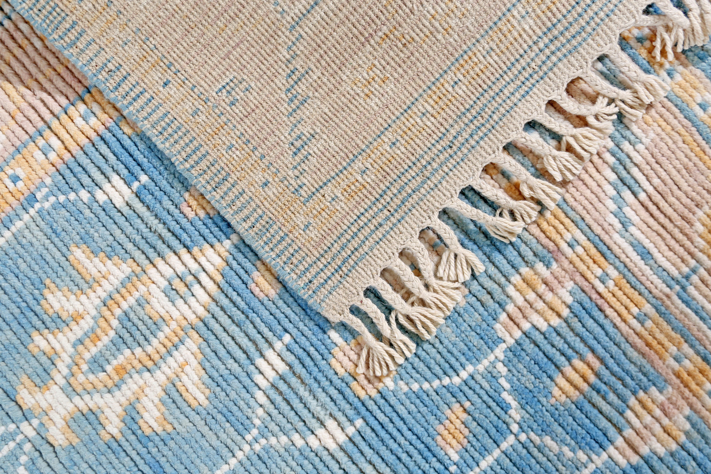 Transitional Oushak Rug