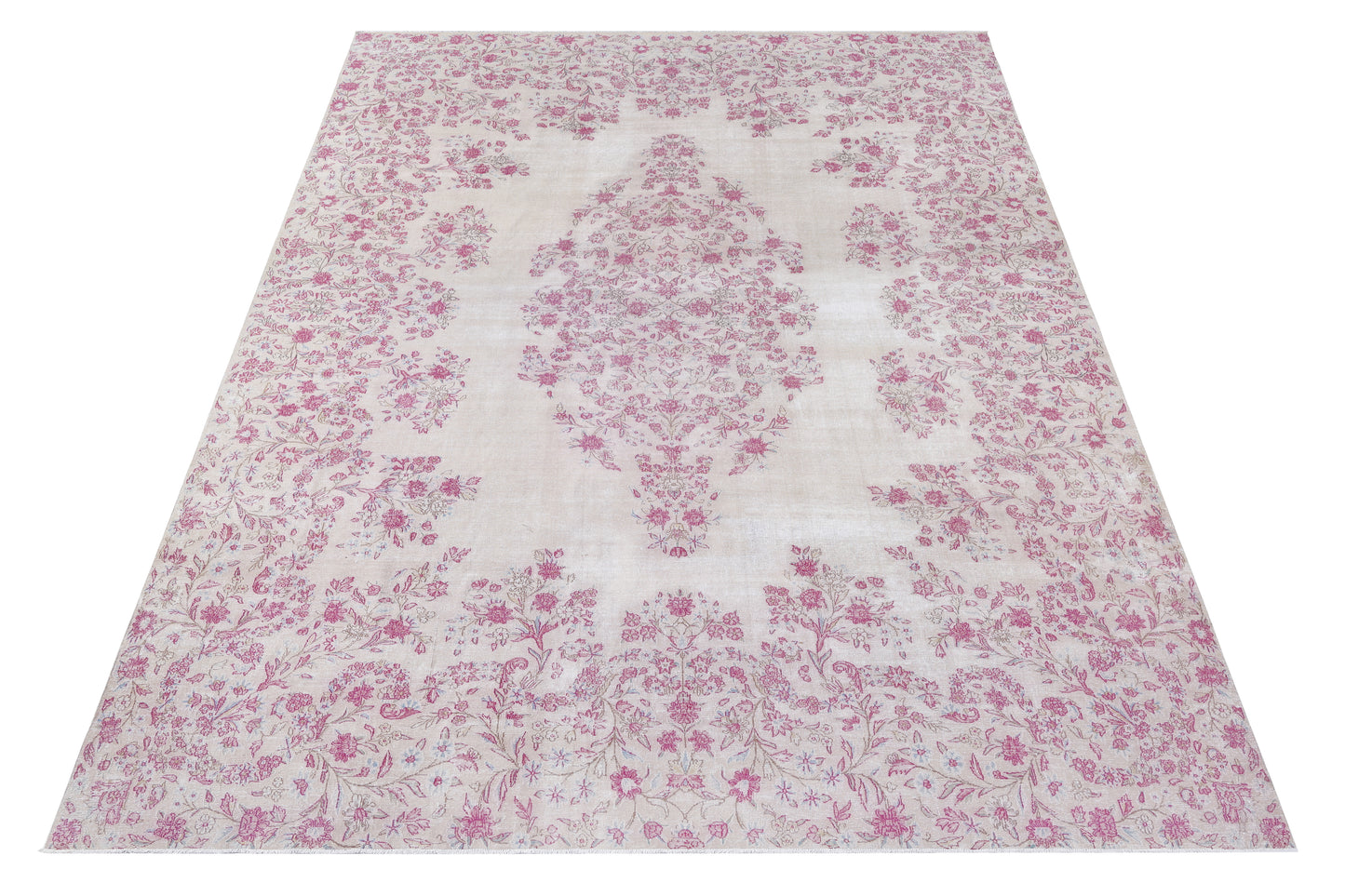 Vintage Persian Kerman Rug
