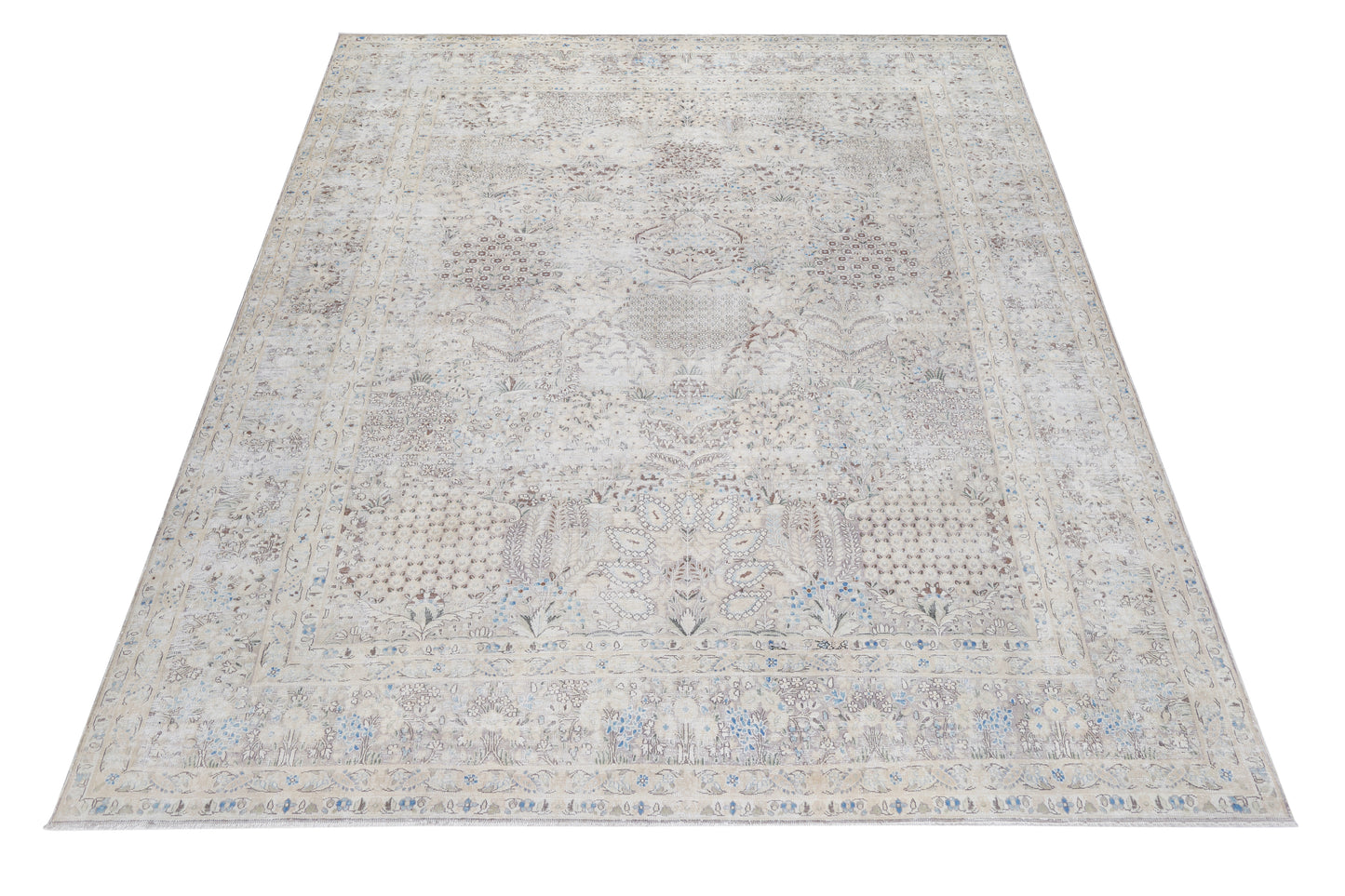 Vintage Persian Kerman Rug