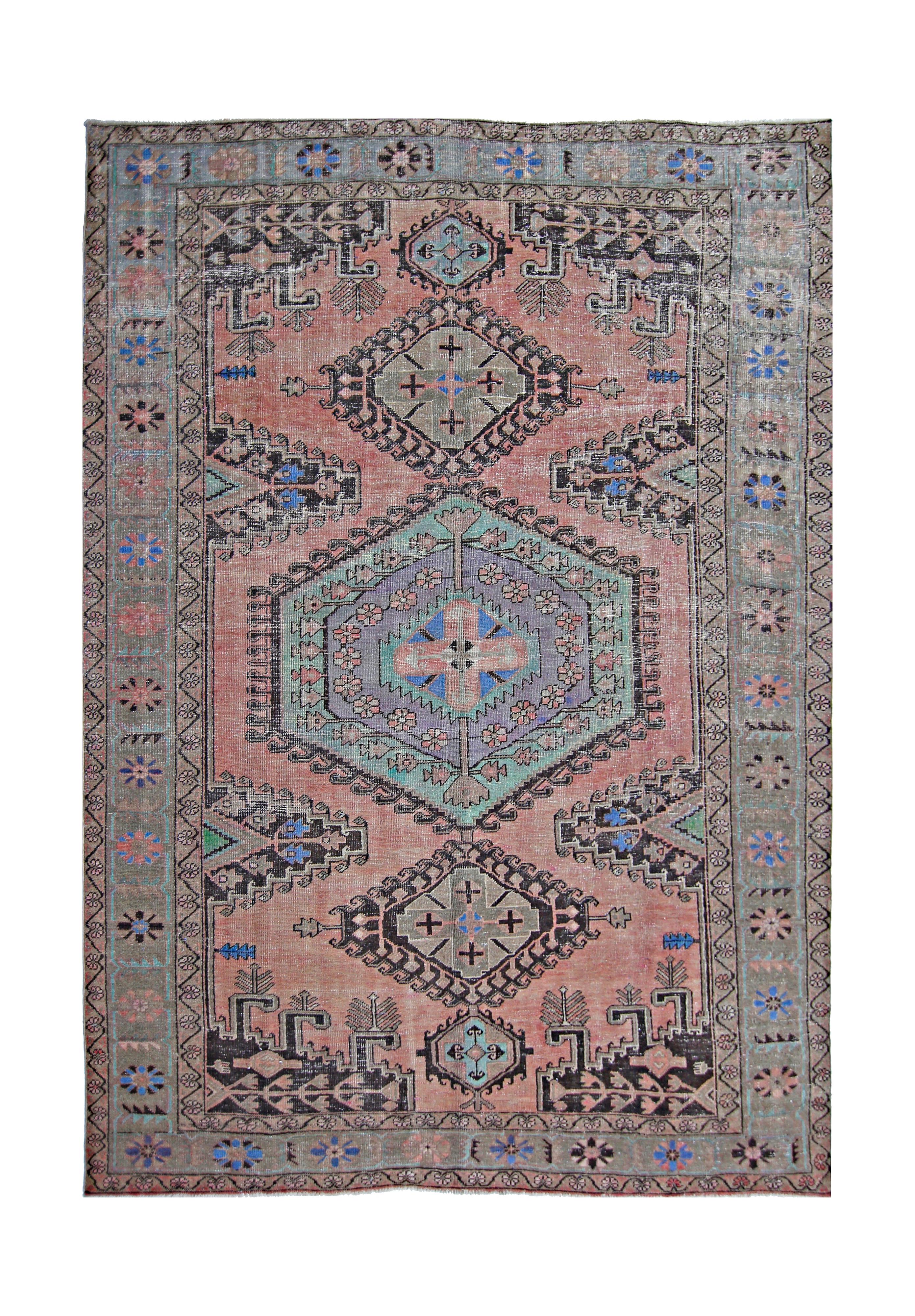 Vintage Persian Wiss Rug