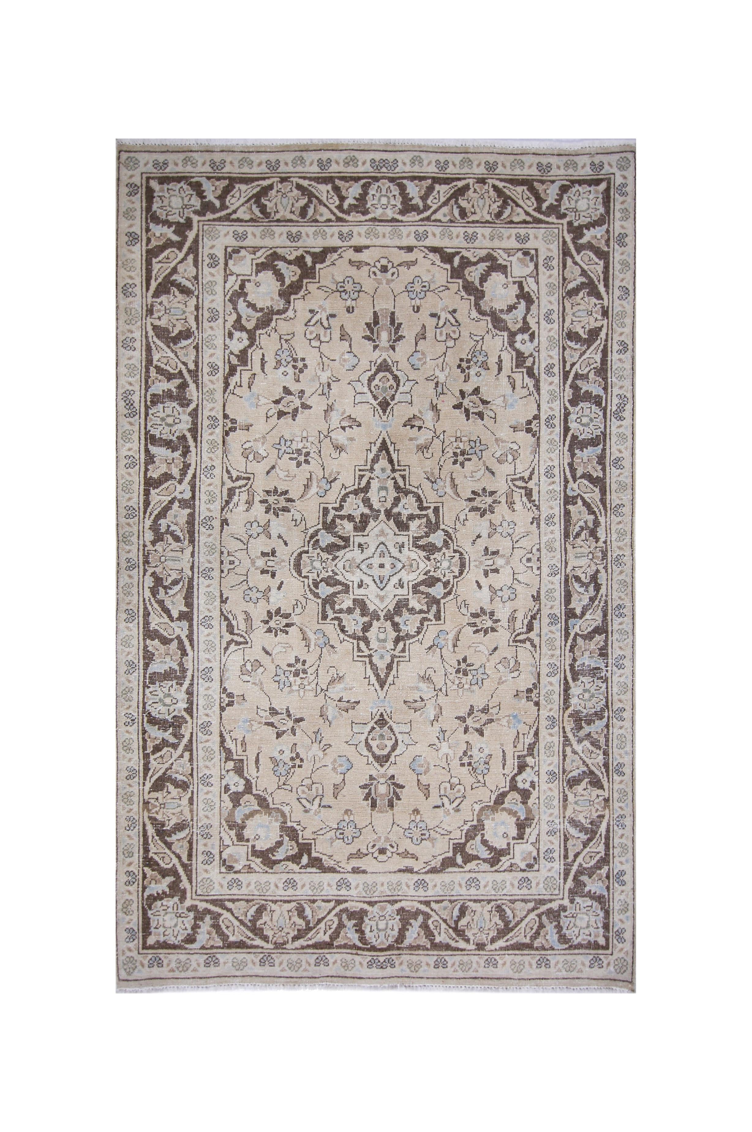 Vintage Persian Kerman Rug