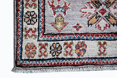 Handmade Mini Afghan Chobi Rug | 91 x 62 cm | 3' x 2' - Najaf Rugs & Textile