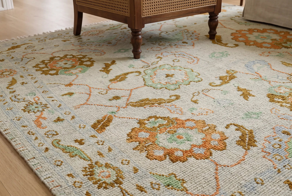 Transitional Oushak Rug