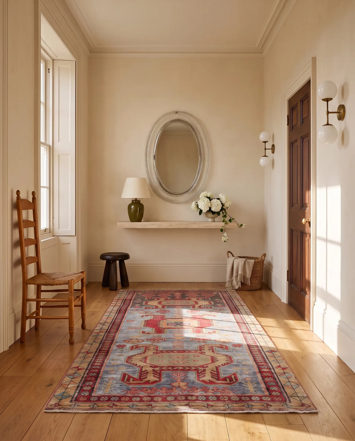 Vintage Persian Ardabil Runner