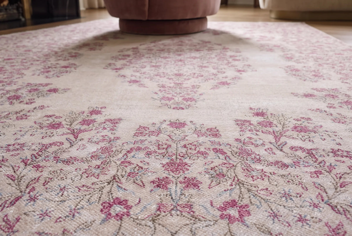 Vintage Persian Kerman Rug