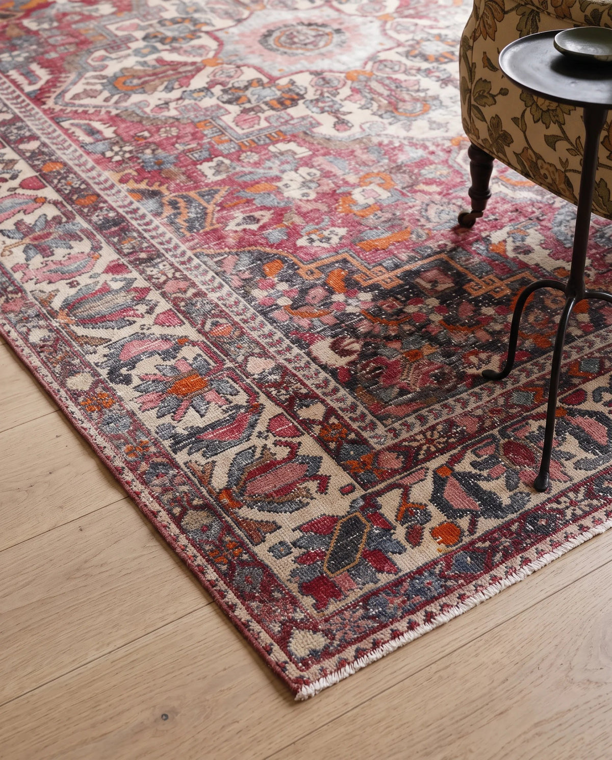 Vintage Persian Bakhtiari Rug