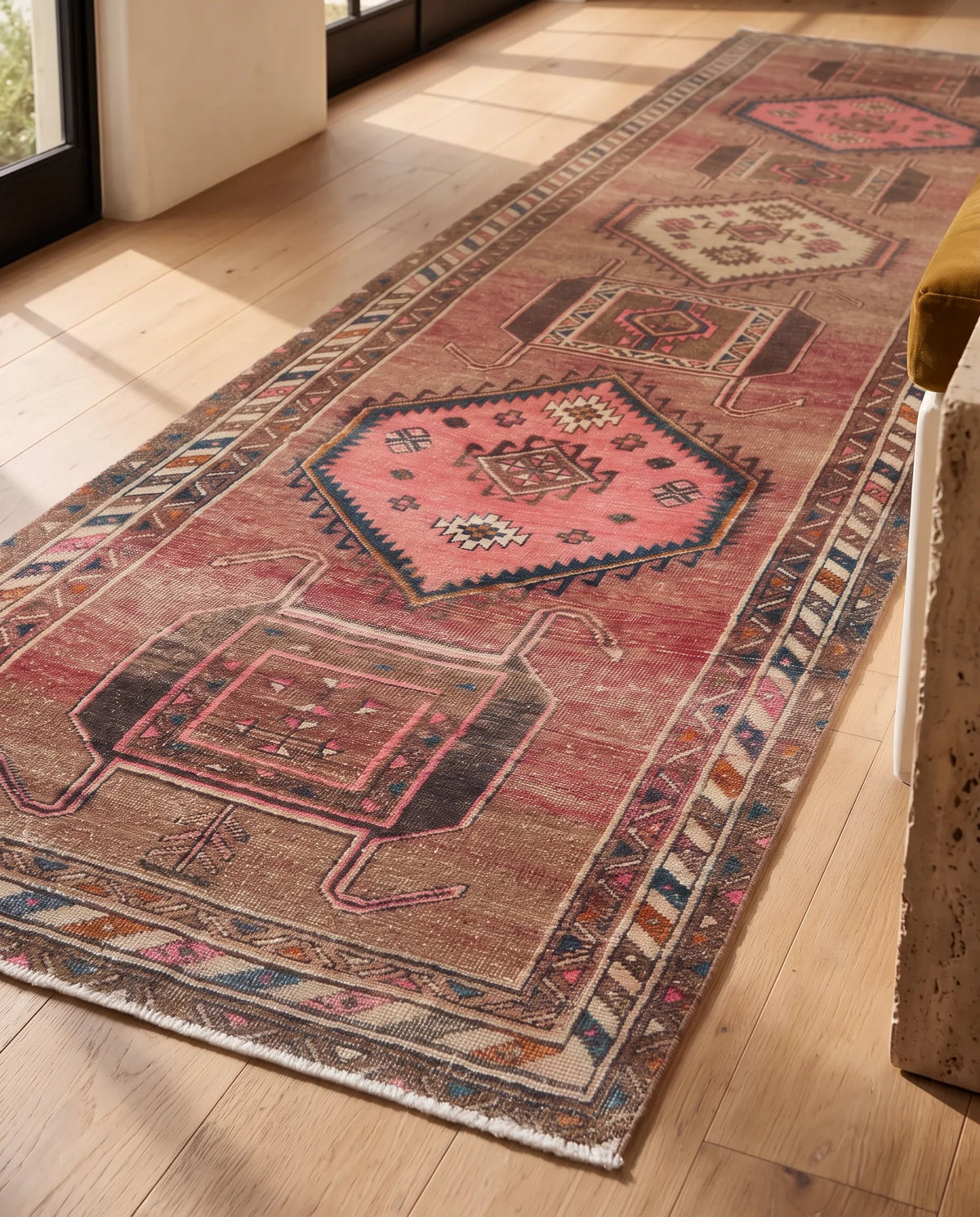 Vintage Persian Ardabil Runner