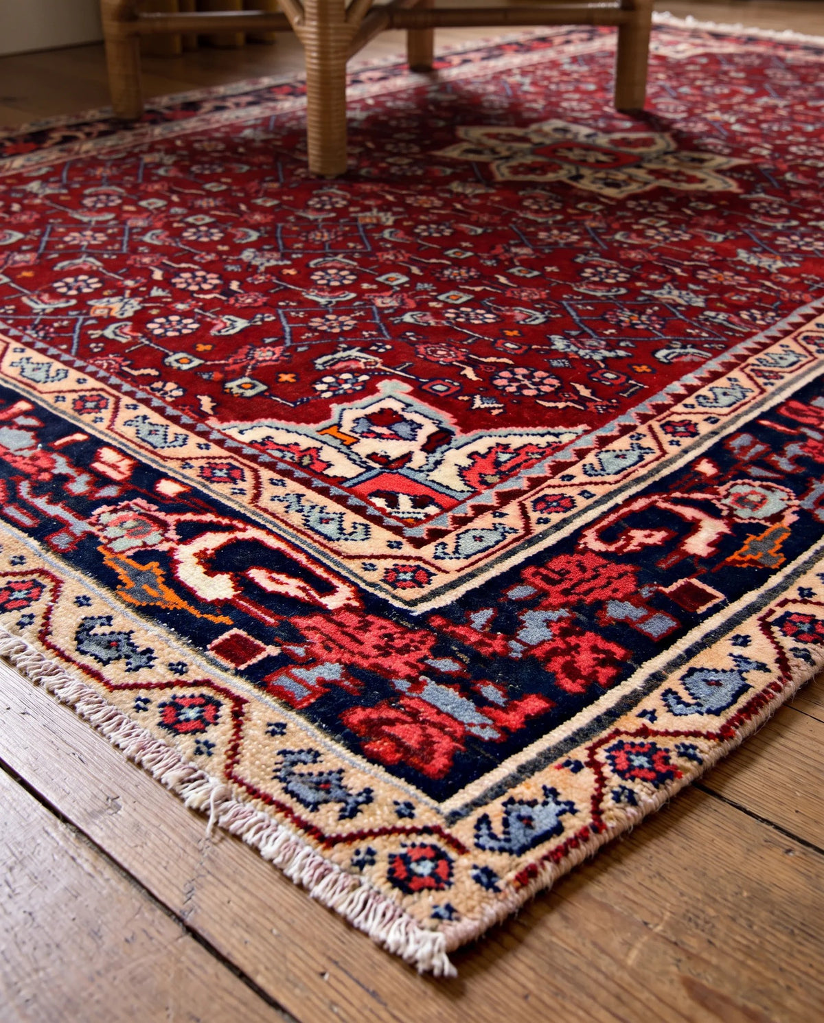 Vintage Persian Bidjar Rug