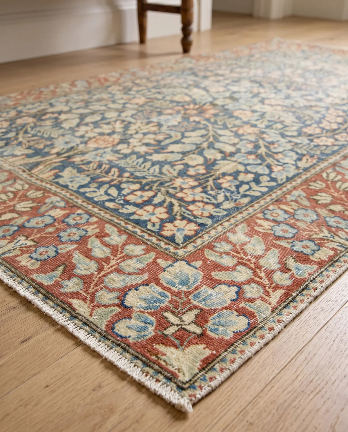 Vintage Persian Kerman Rug