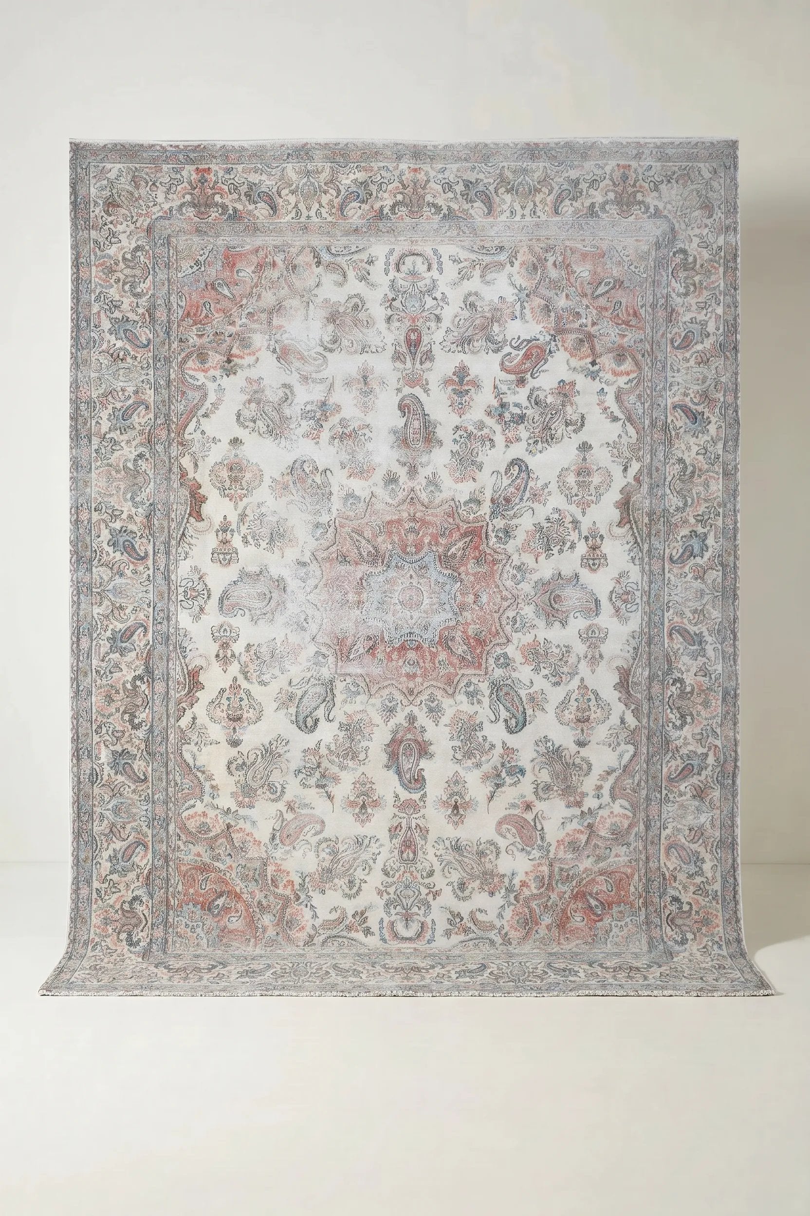 Vintage Persian Kerman Rug