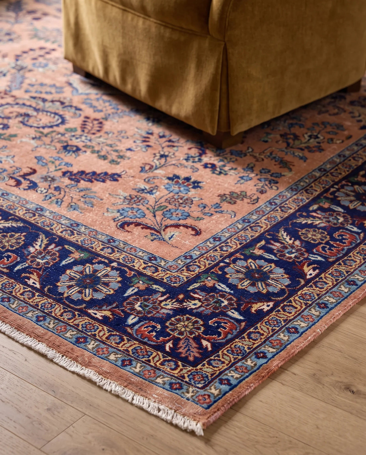 Vintage Persian Sarouk Rug