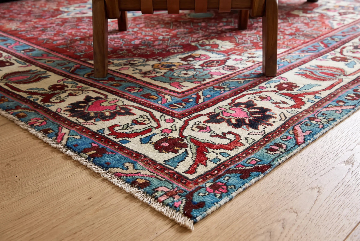 Vintage Persian Bakhtiari Rug