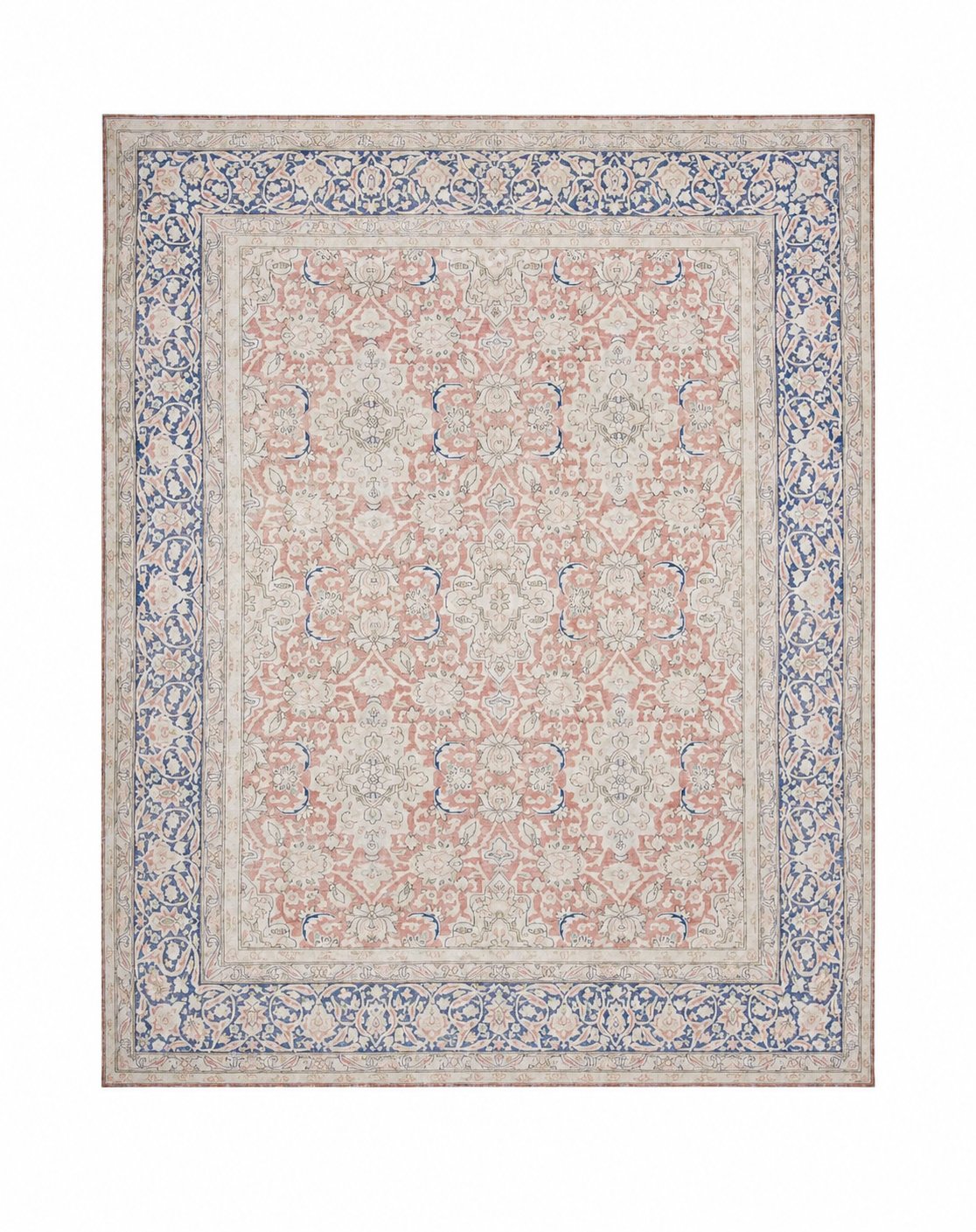 Vintage Persian Kerman Rug