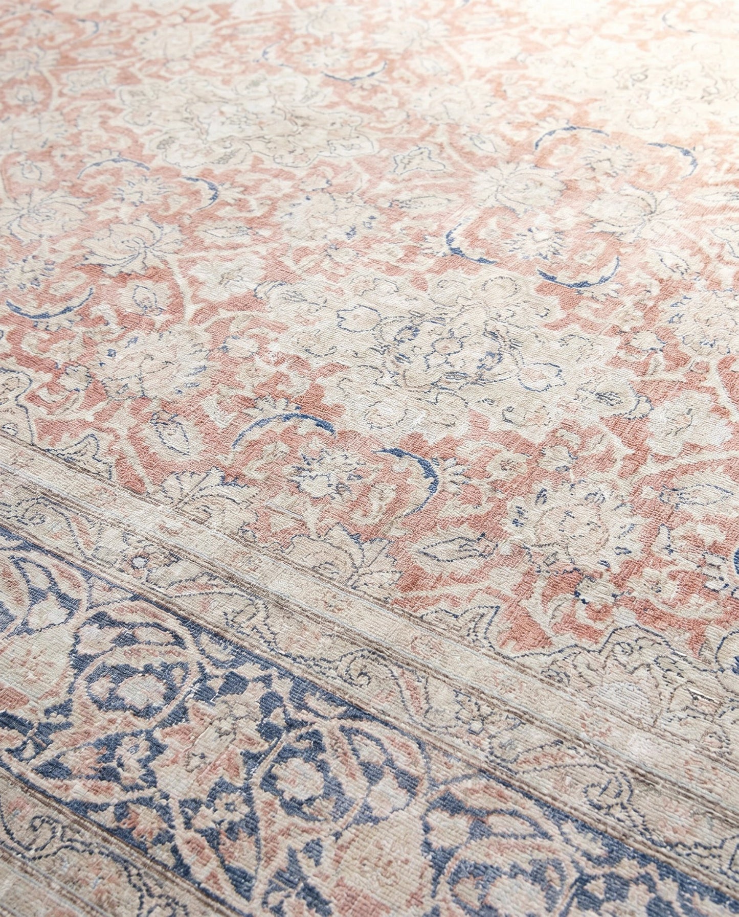 Vintage Persian Kerman Rug