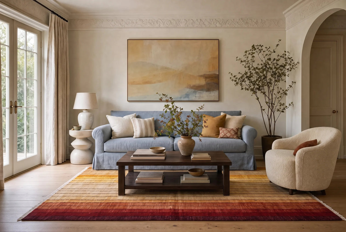 Transitional Kohi Rug