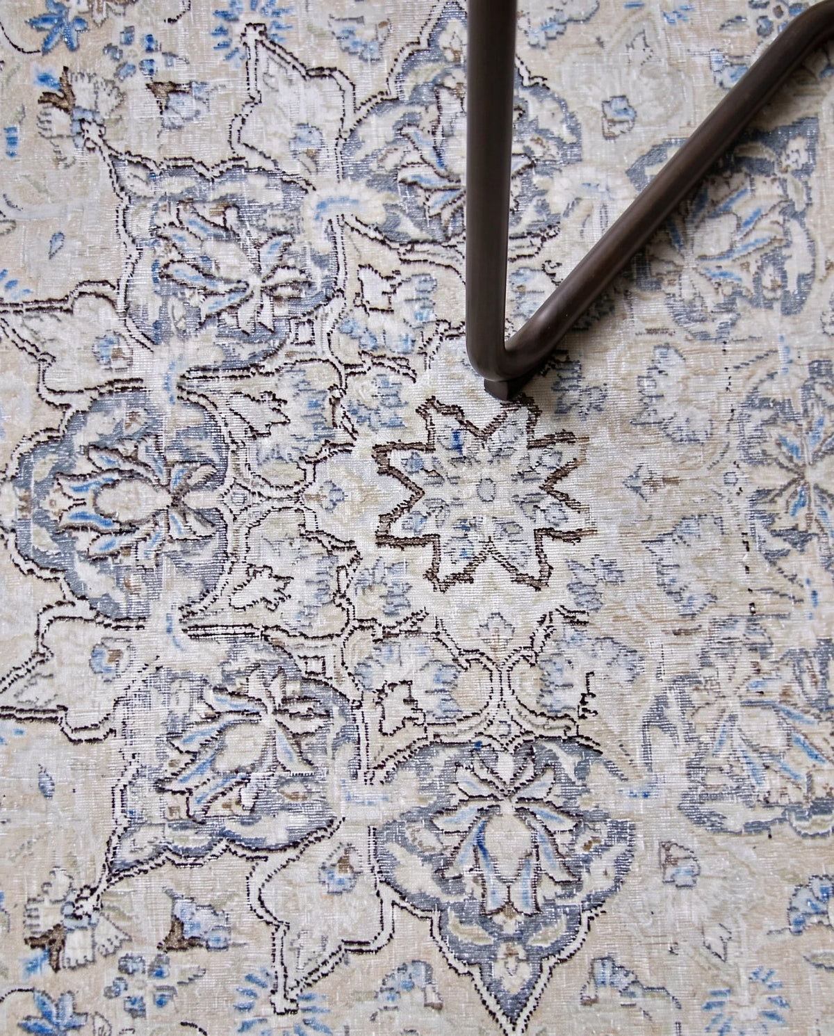 Vintage Persian Kerman Rug