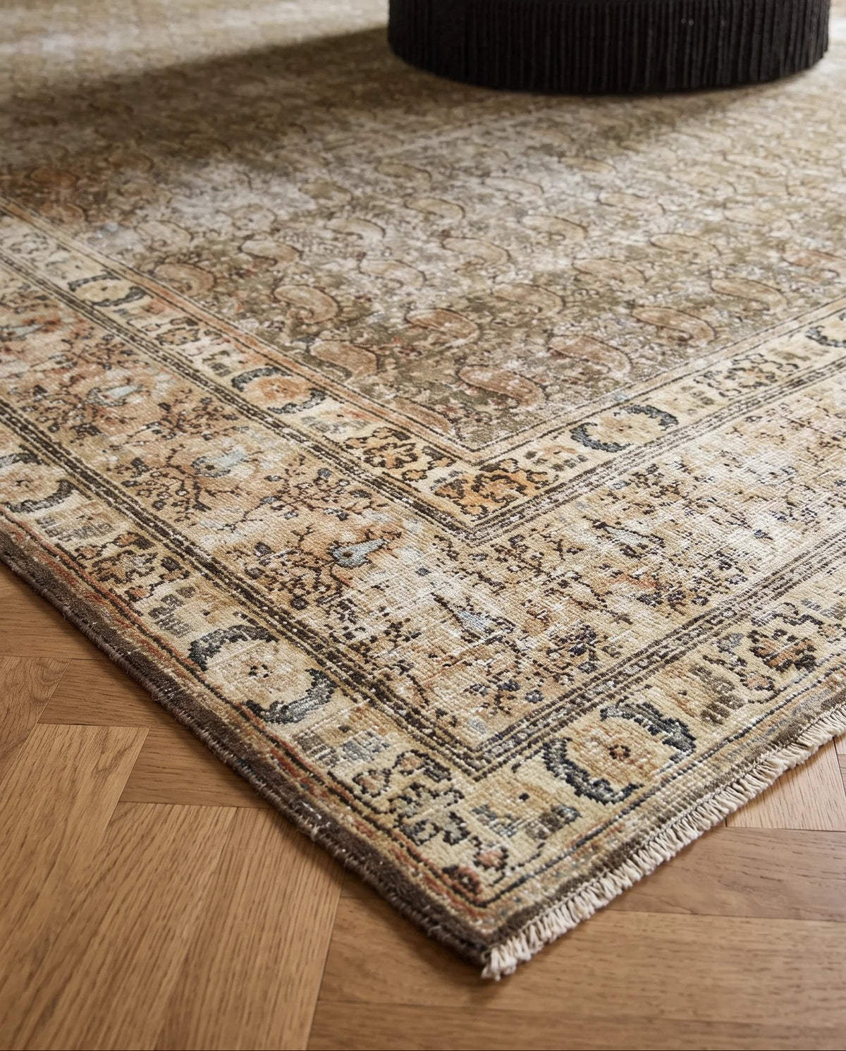 Vintage Persian Malayer Rug