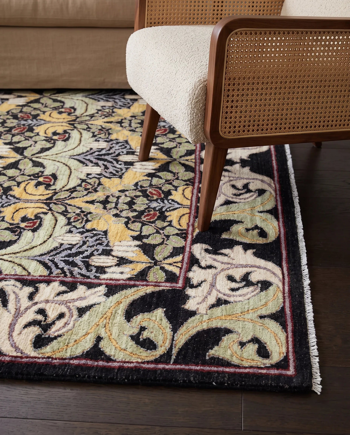 Transitional Afghan Rug