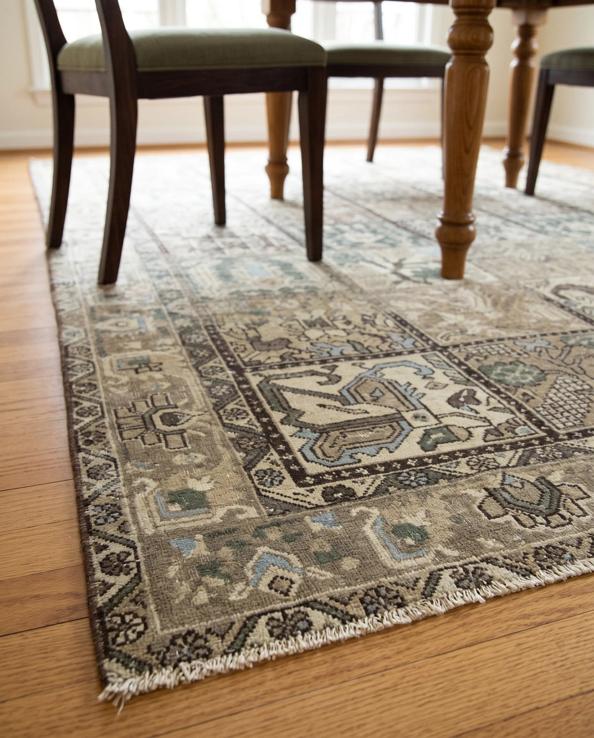 Vintage Persian Bakhtiari Rug