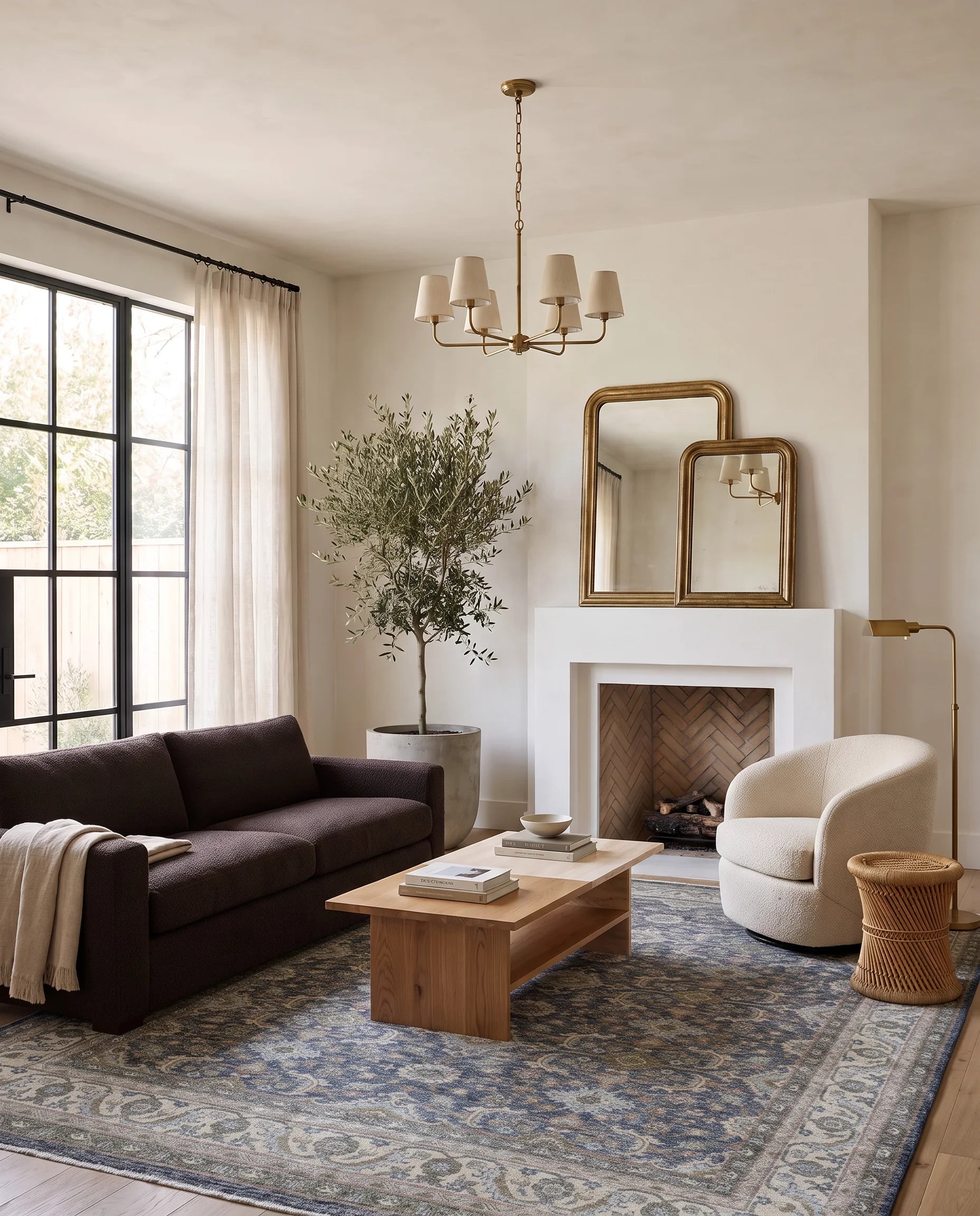 Transitional Afghan Rug