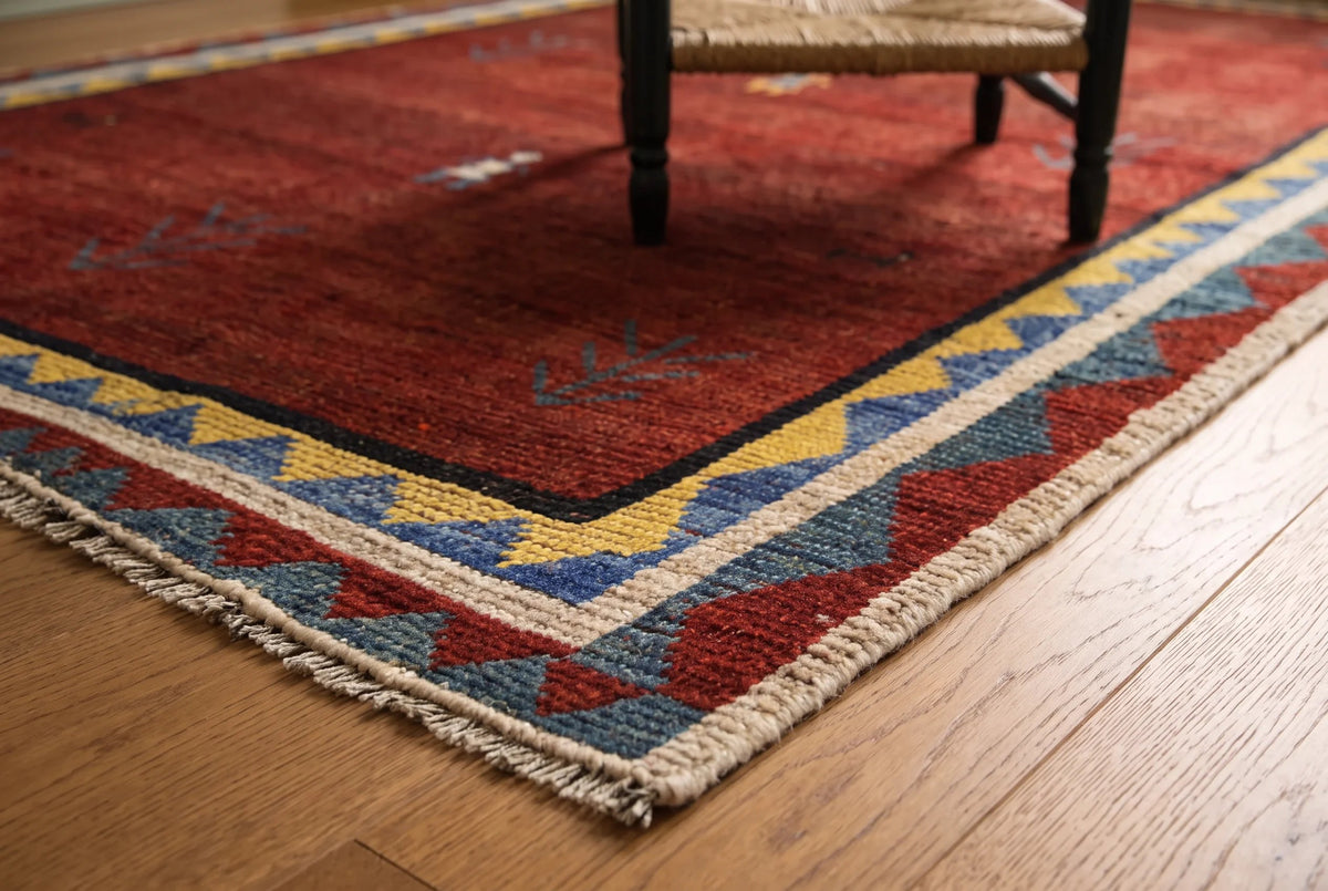 Vintage Persian Gabbeh Rug