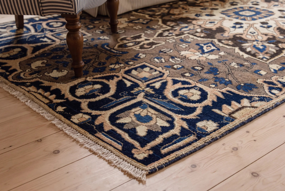 Vintage Persian Bakhtiari Rug