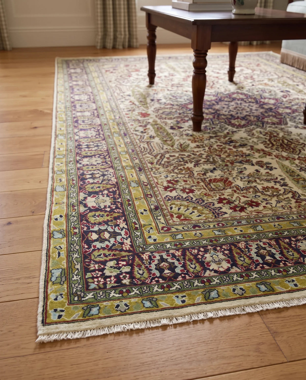 Vintage Turkish Kayseri Rug