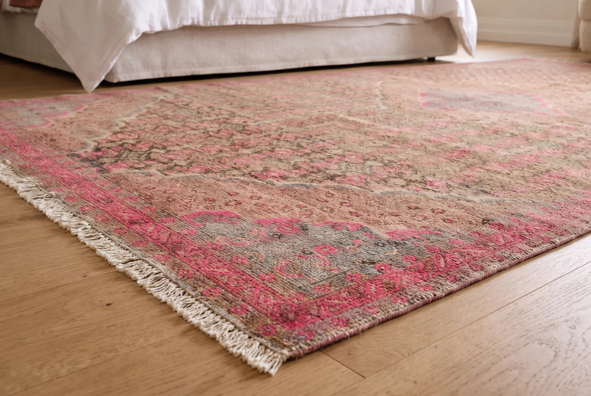 Vintage Persian Senneh Rug