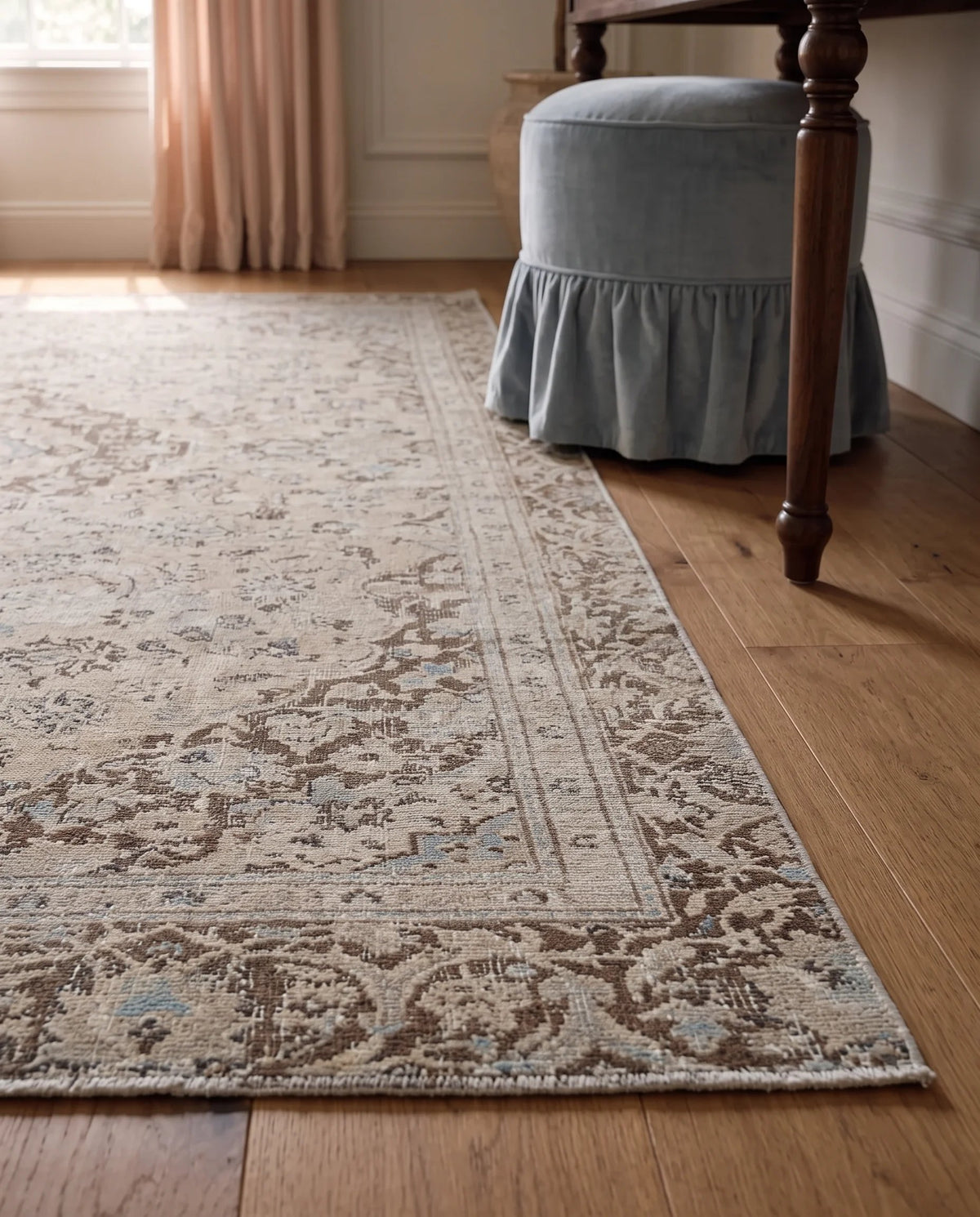 Vintage Persian Tabriz Rug