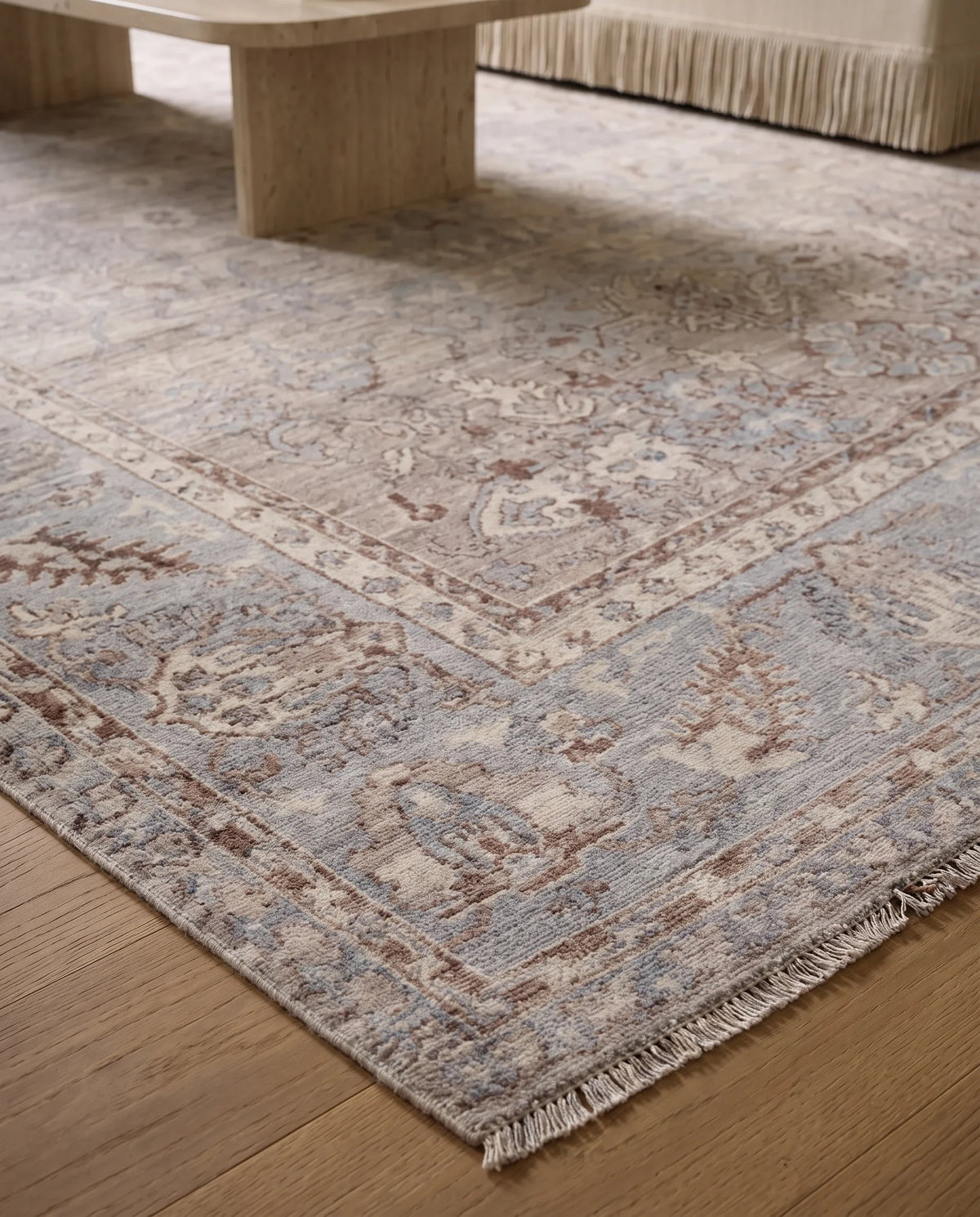 Transitional Oushak Rug