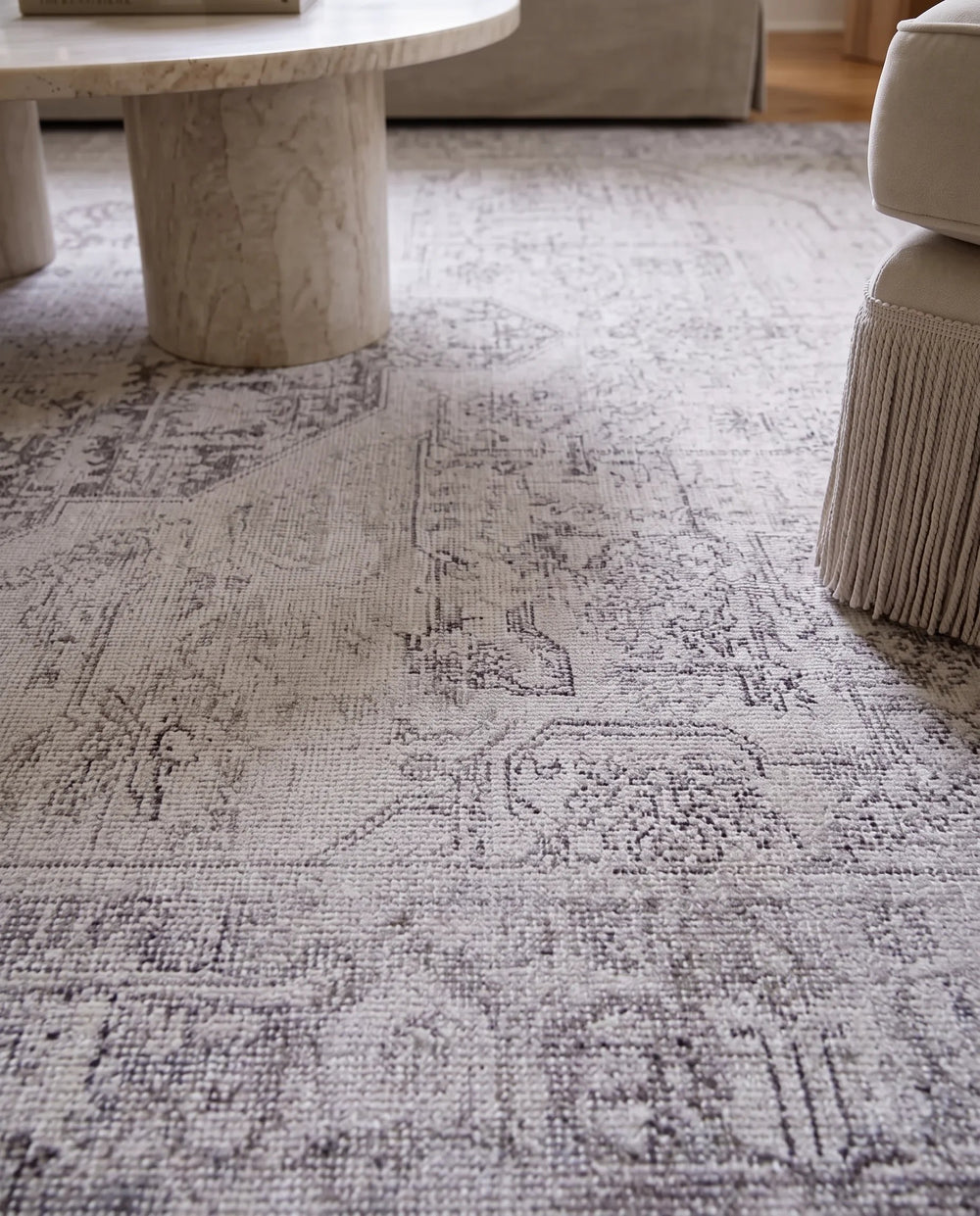Vintage Persian Tabriz Rug