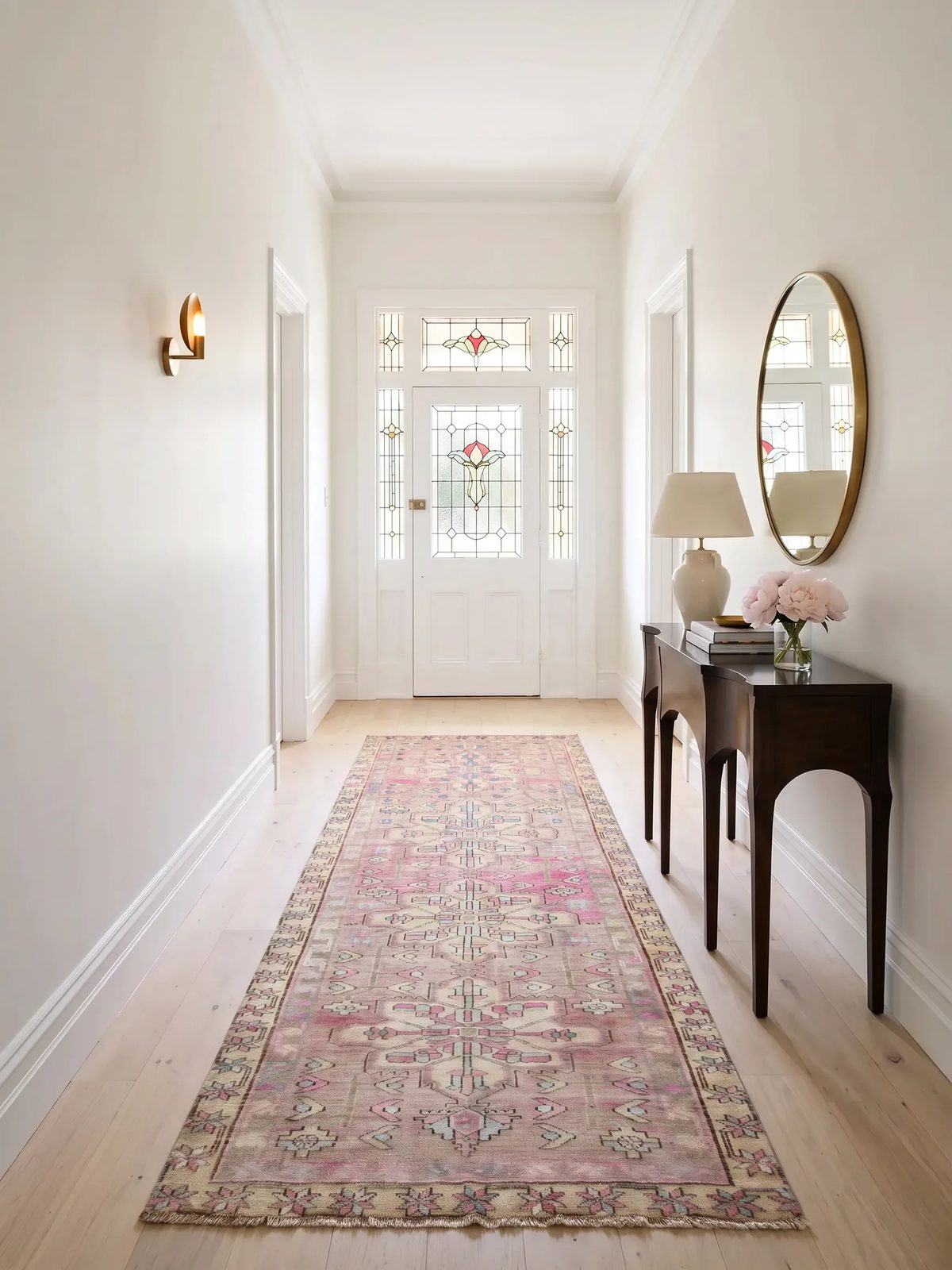 Vintage Persian Sarouk Runner