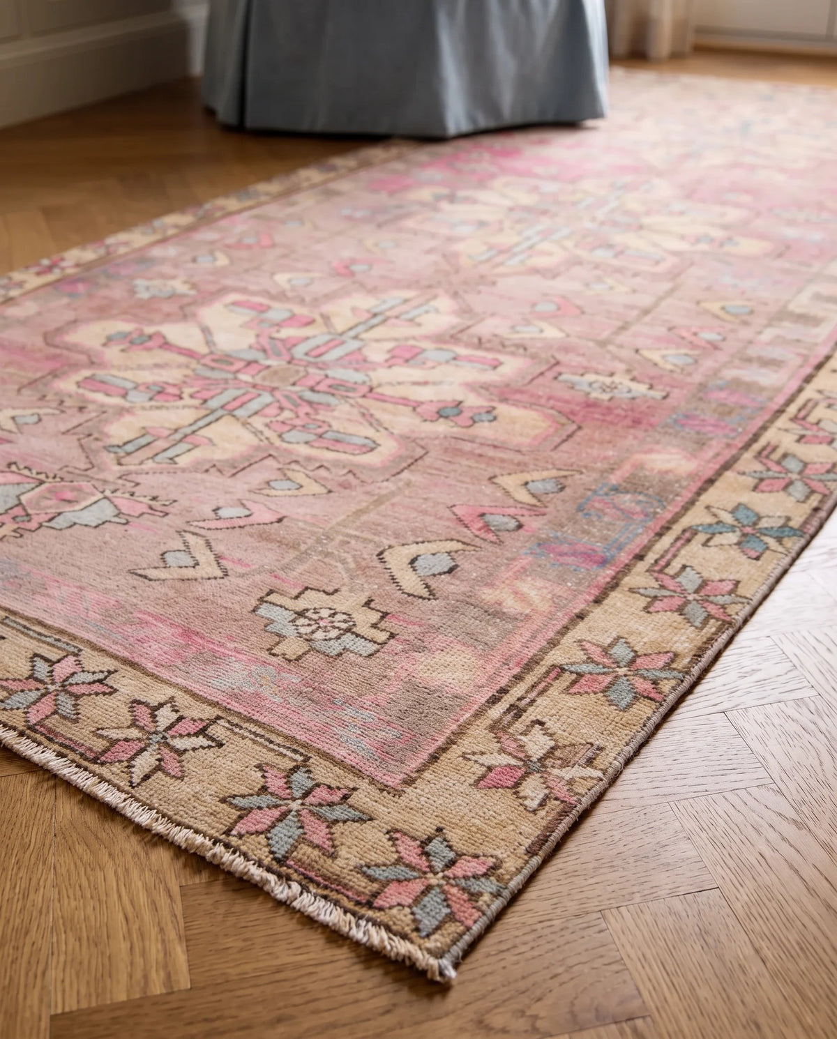 Vintage Persian Sarouk Runner