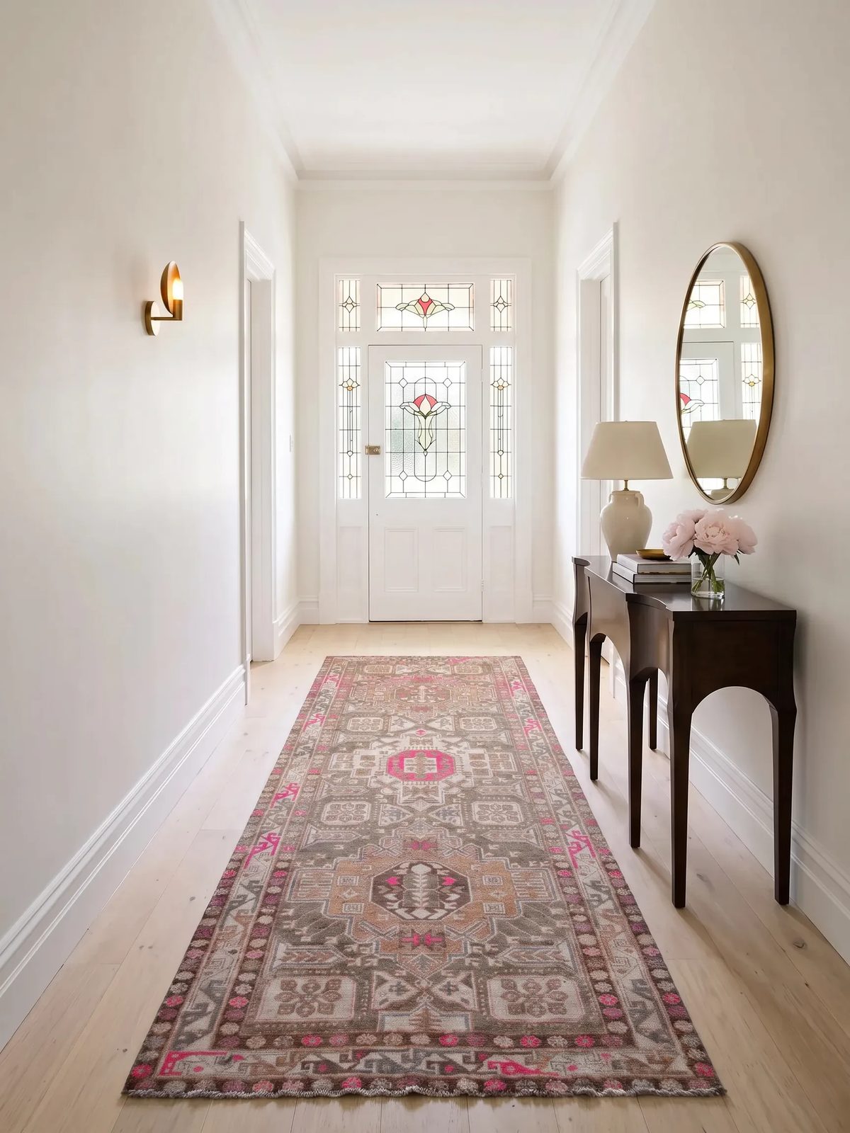 Vintage Persian Meshkin Runner
