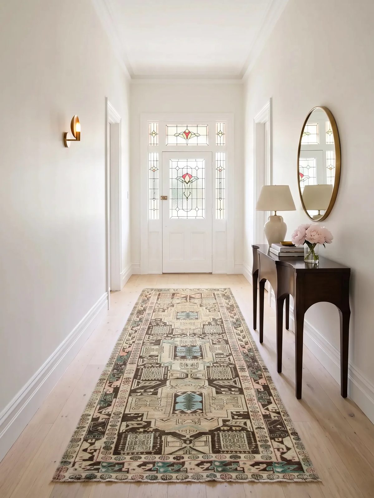 Vintage Persian Meshkin Runner