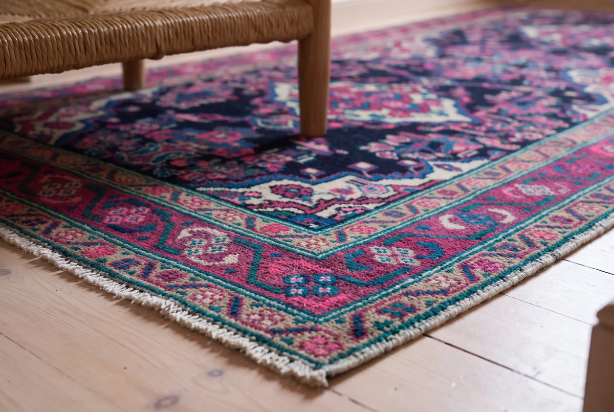 Vintage Persian Hamadan Runner