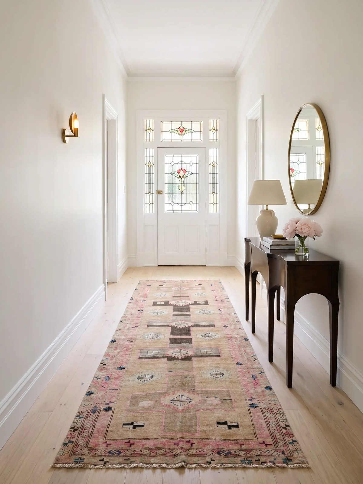 Vintage Persian Meshkin Runner