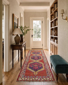 Vintage Persian Hamadan Runner
