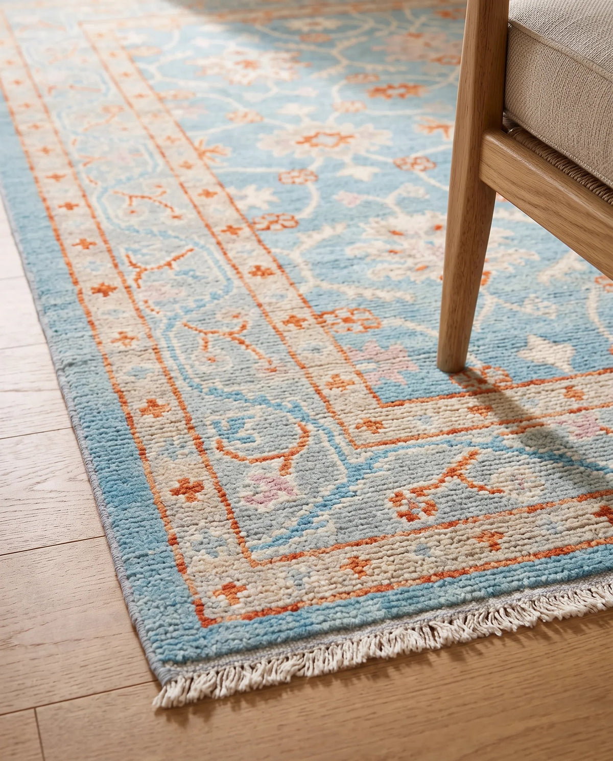 Transitional Oushak Rug