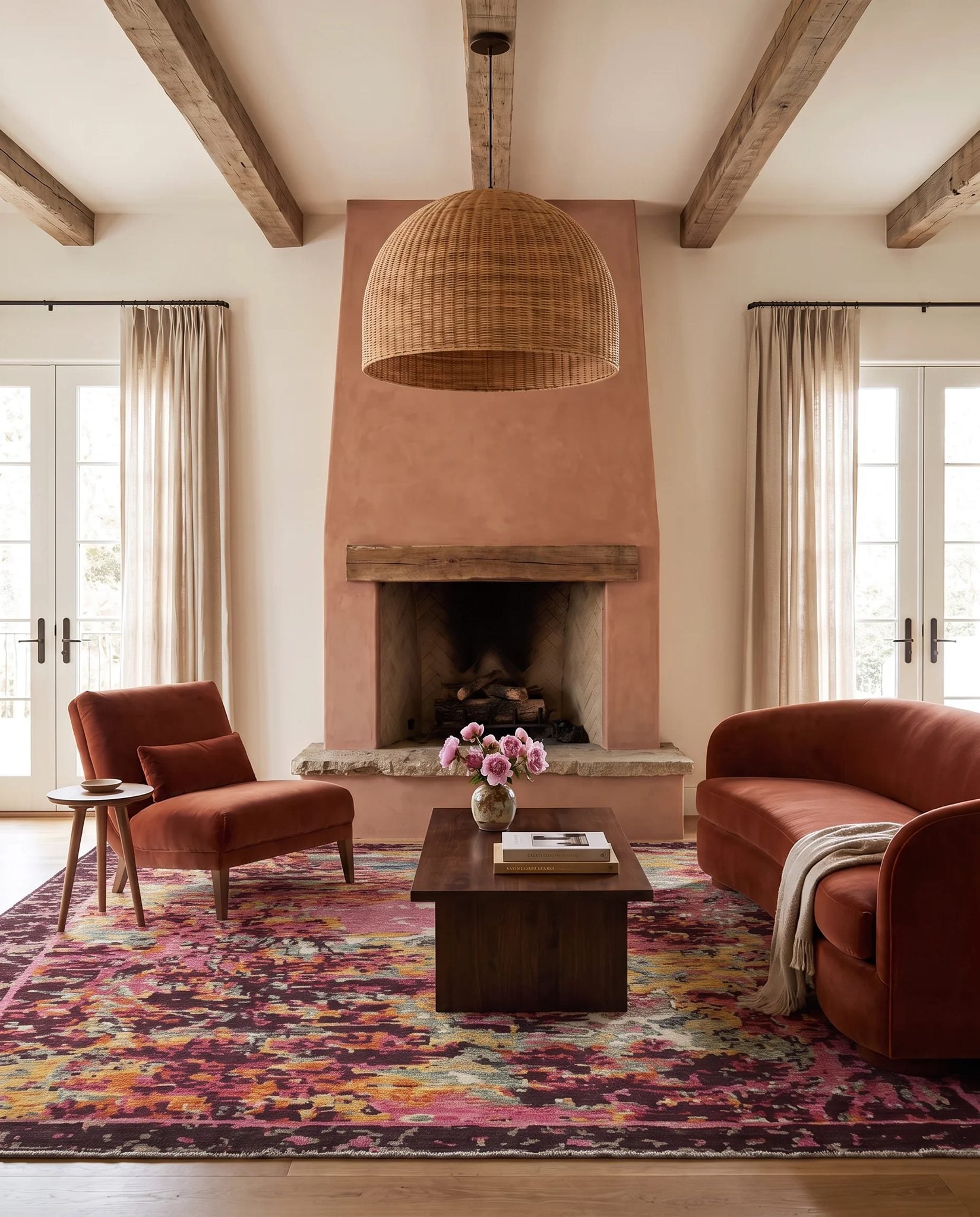 Transitional Kohi Rug