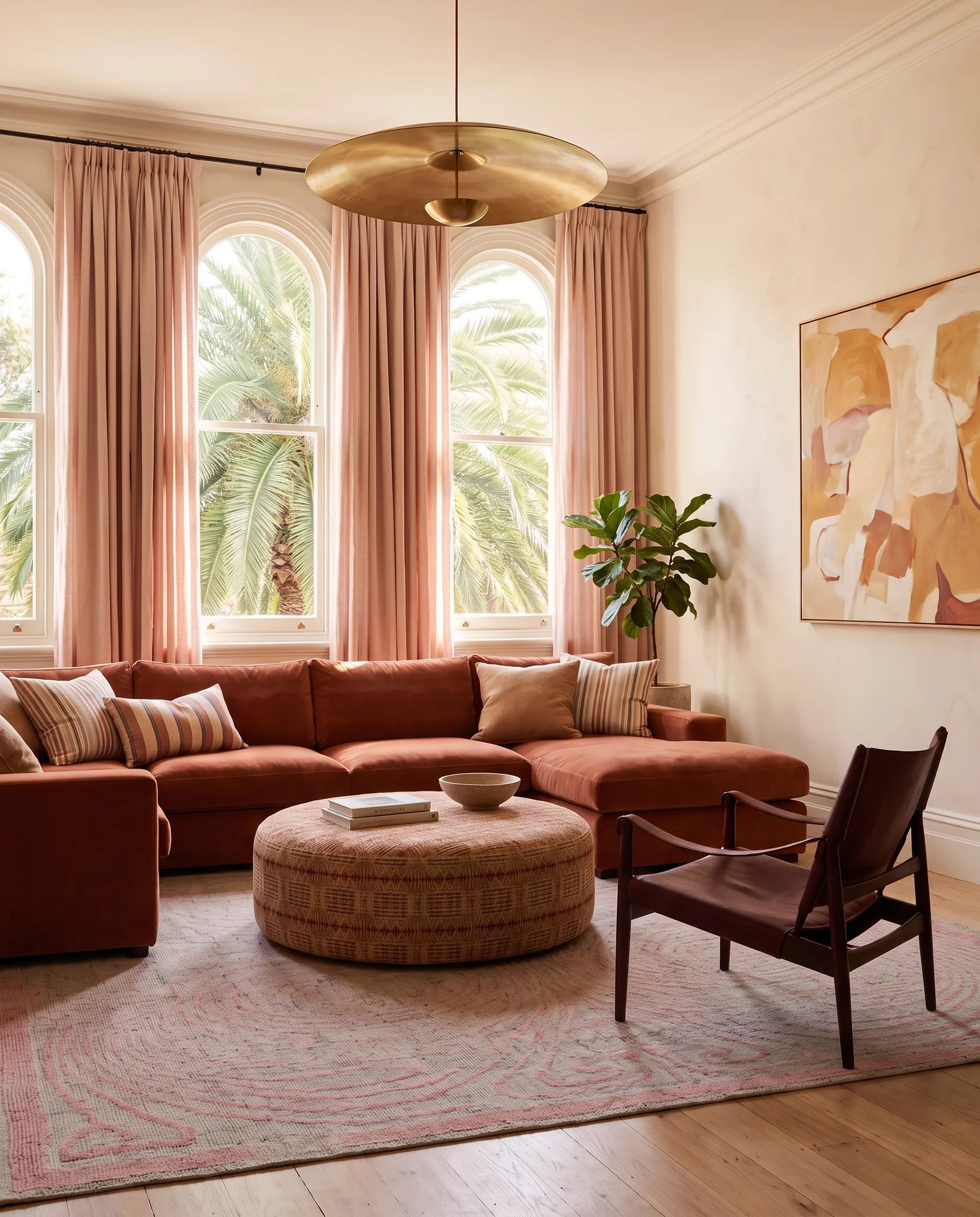 Transitional Kohi Rug