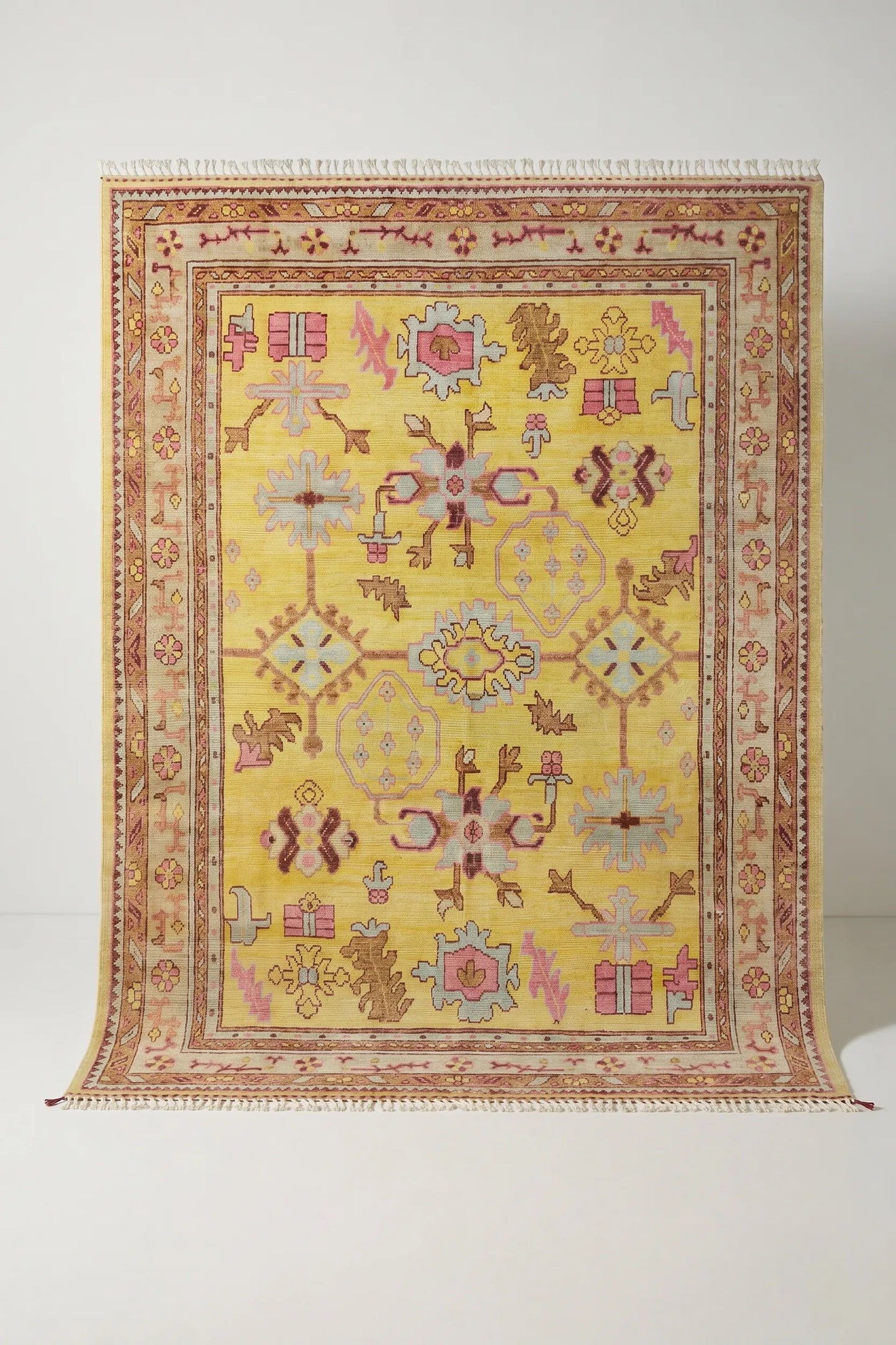 Transitional Oushak Rug