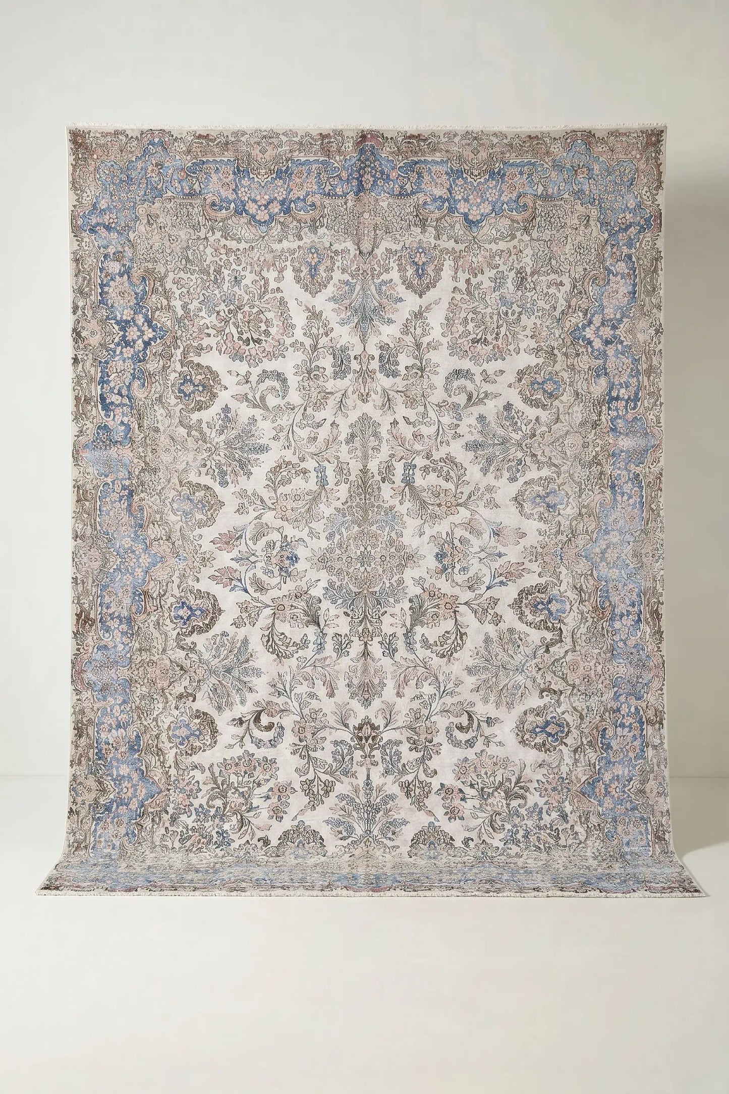 Vintage Persian Kerman Rug