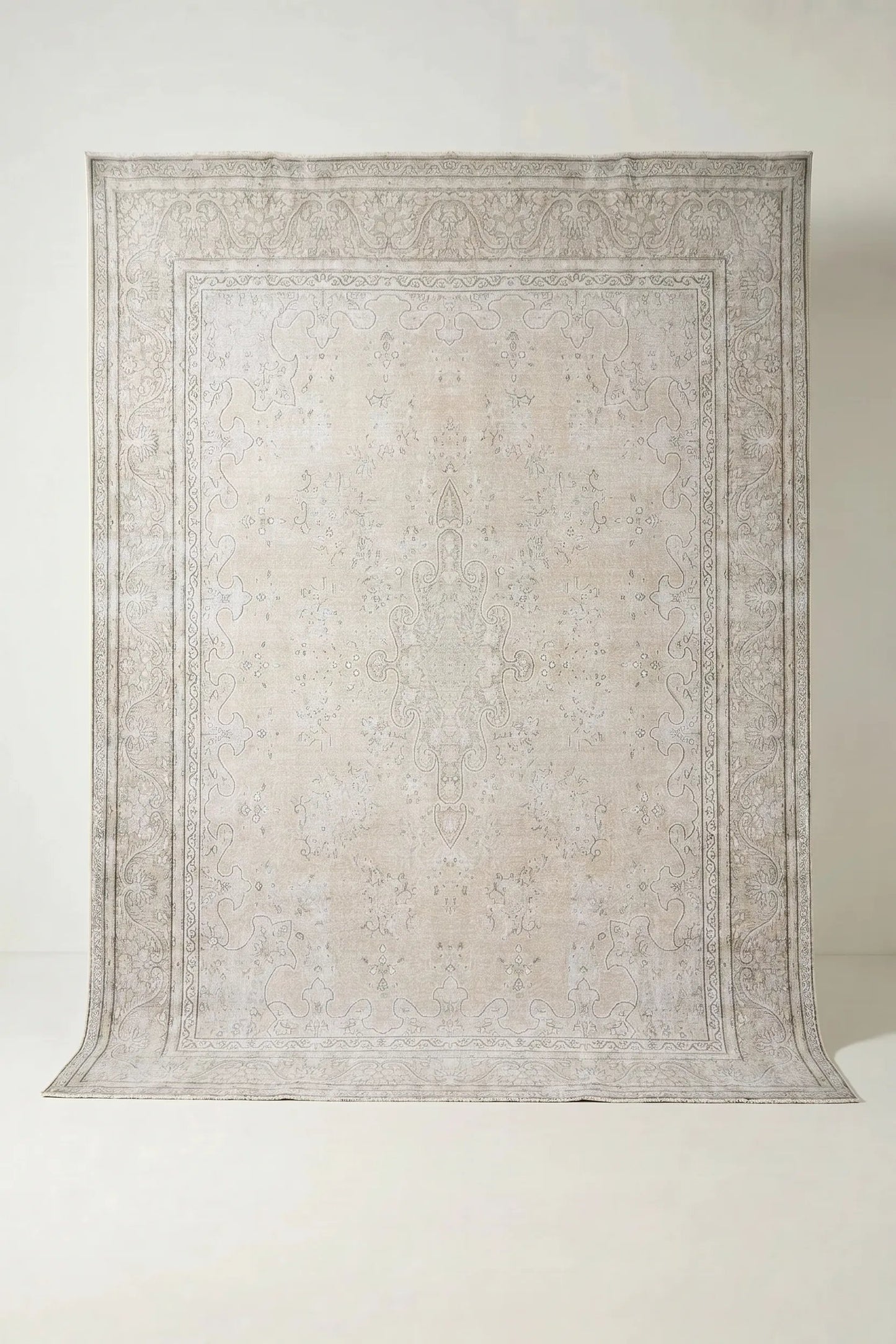 Vintage Persian Kerman Rug