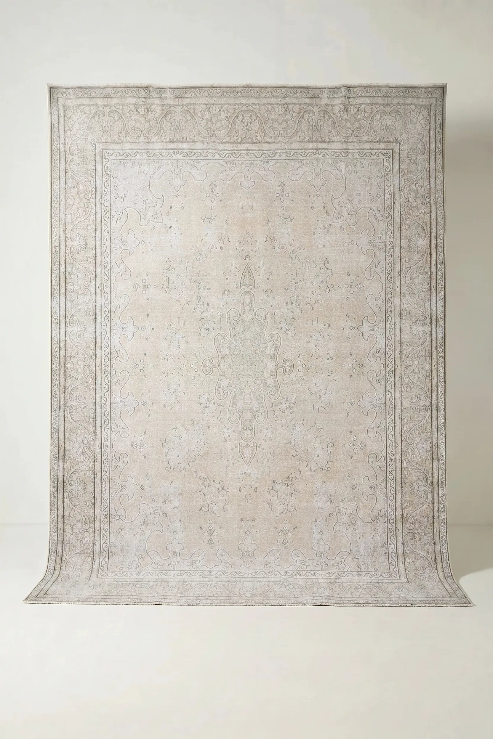Vintage Persian Kerman Rug